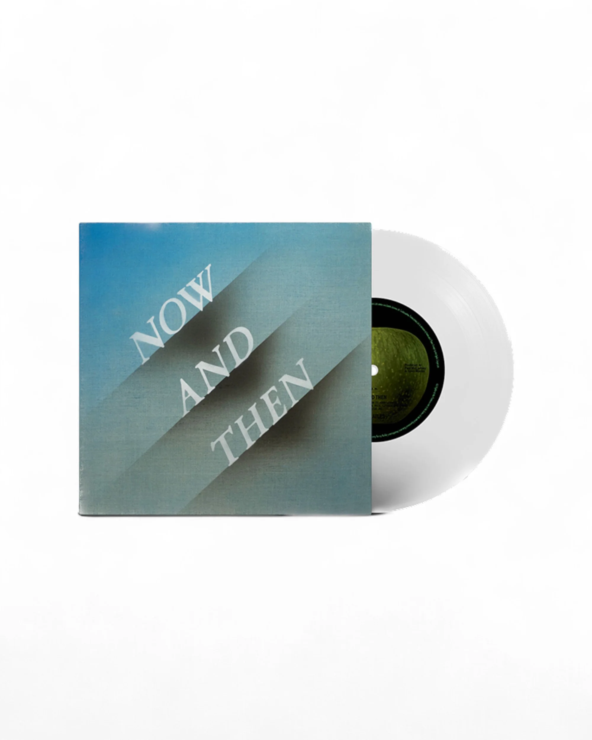 The Beatles - Now and Then - 7" Clear Vinyl