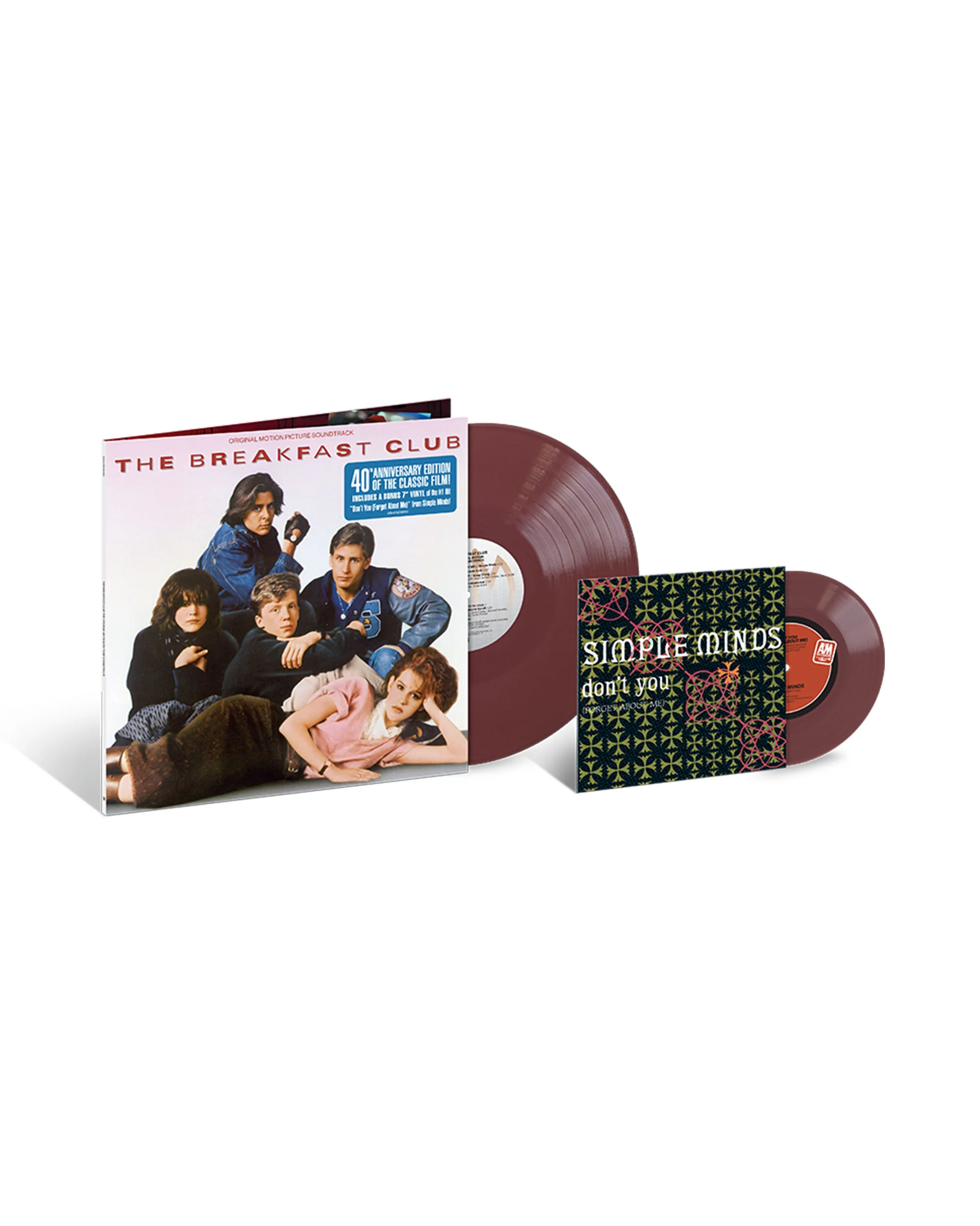 The Breakfast Club 40th Anniversary Edition LP + 7"