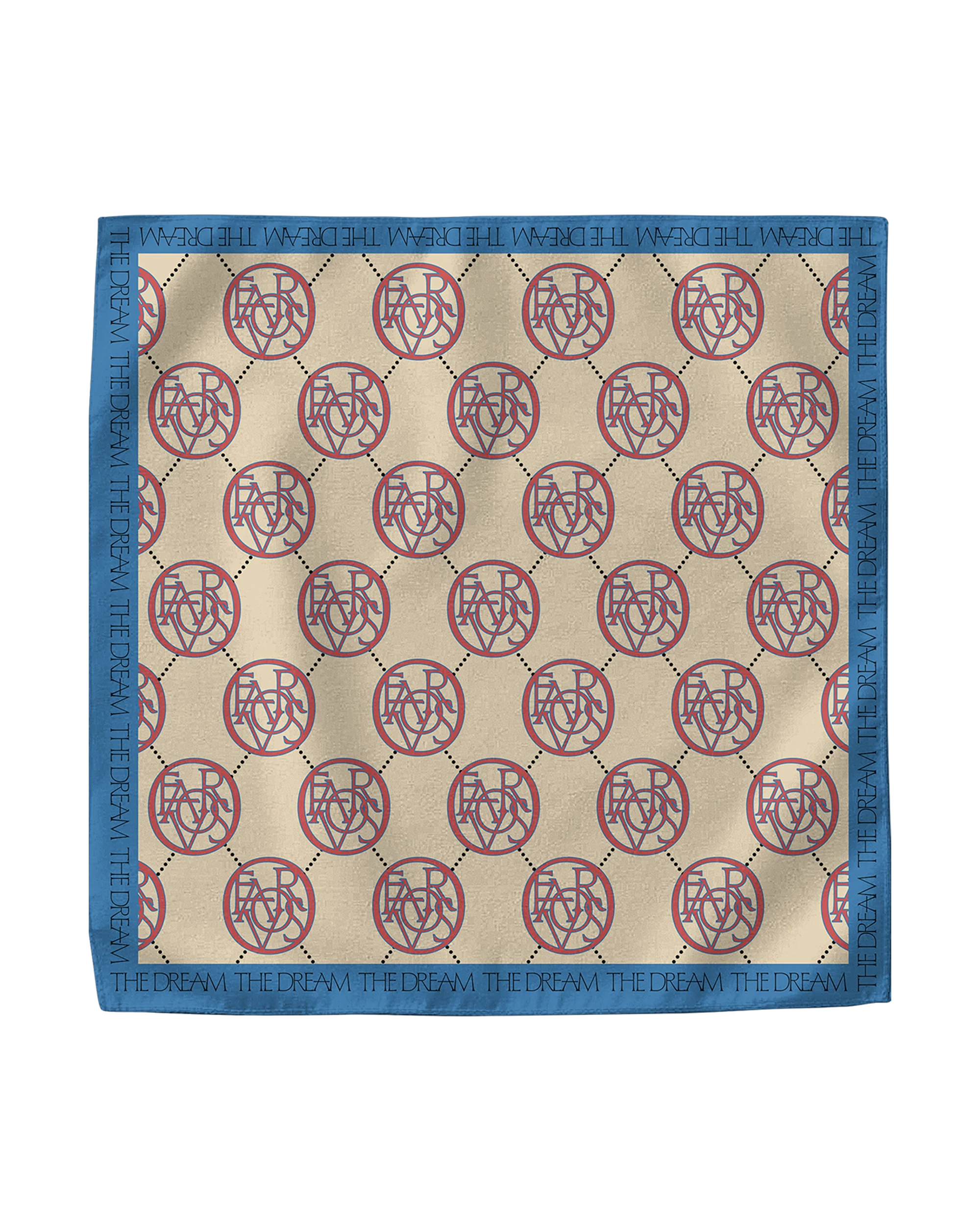 The Favors Logo Repeat Satin Bandana