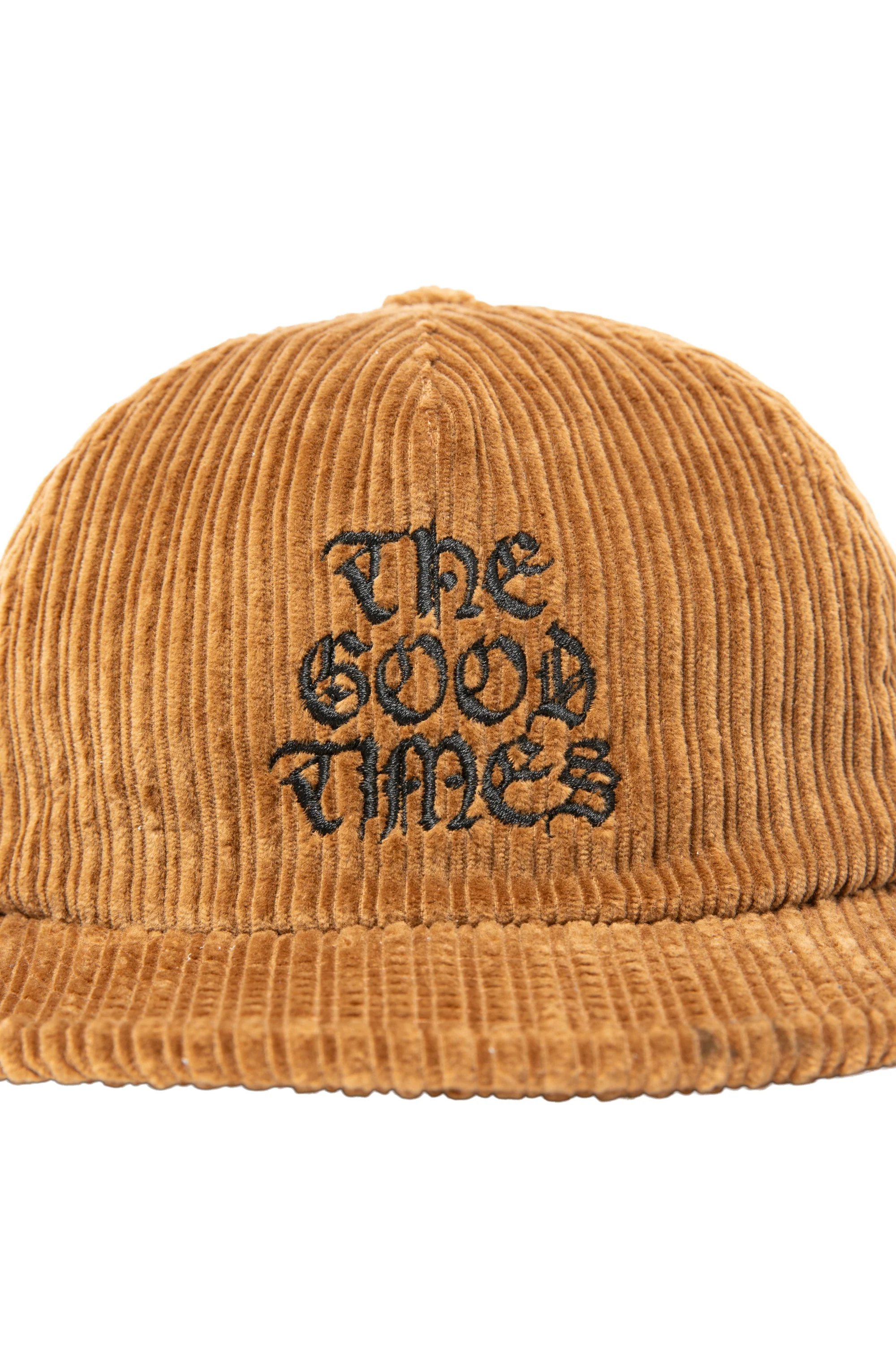 THE GOOD TIMES CORDUROY CAP BROWN - Image 6