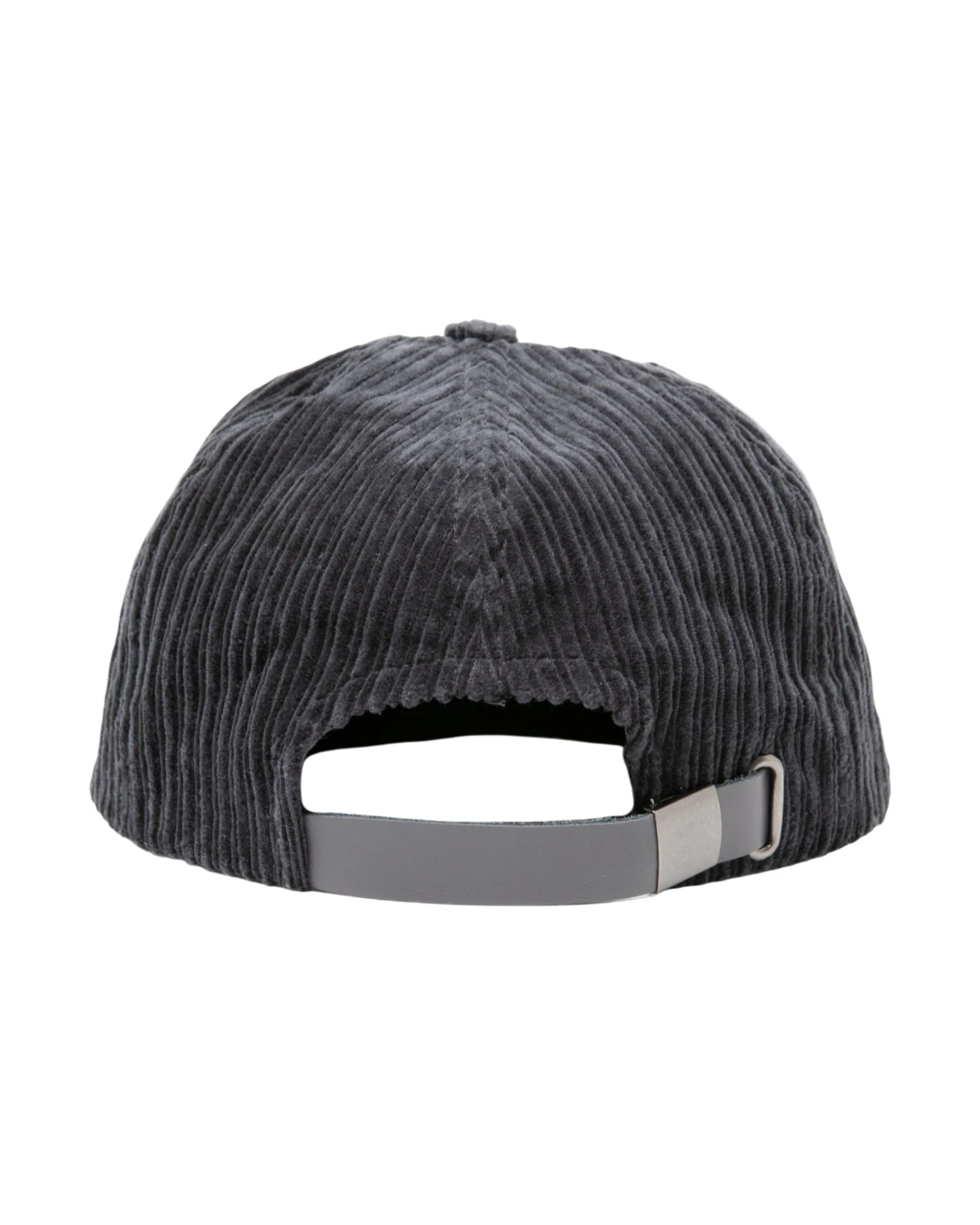 THE GOOD TIMES CORDUROY CAP - CHARCOAL - Image 4