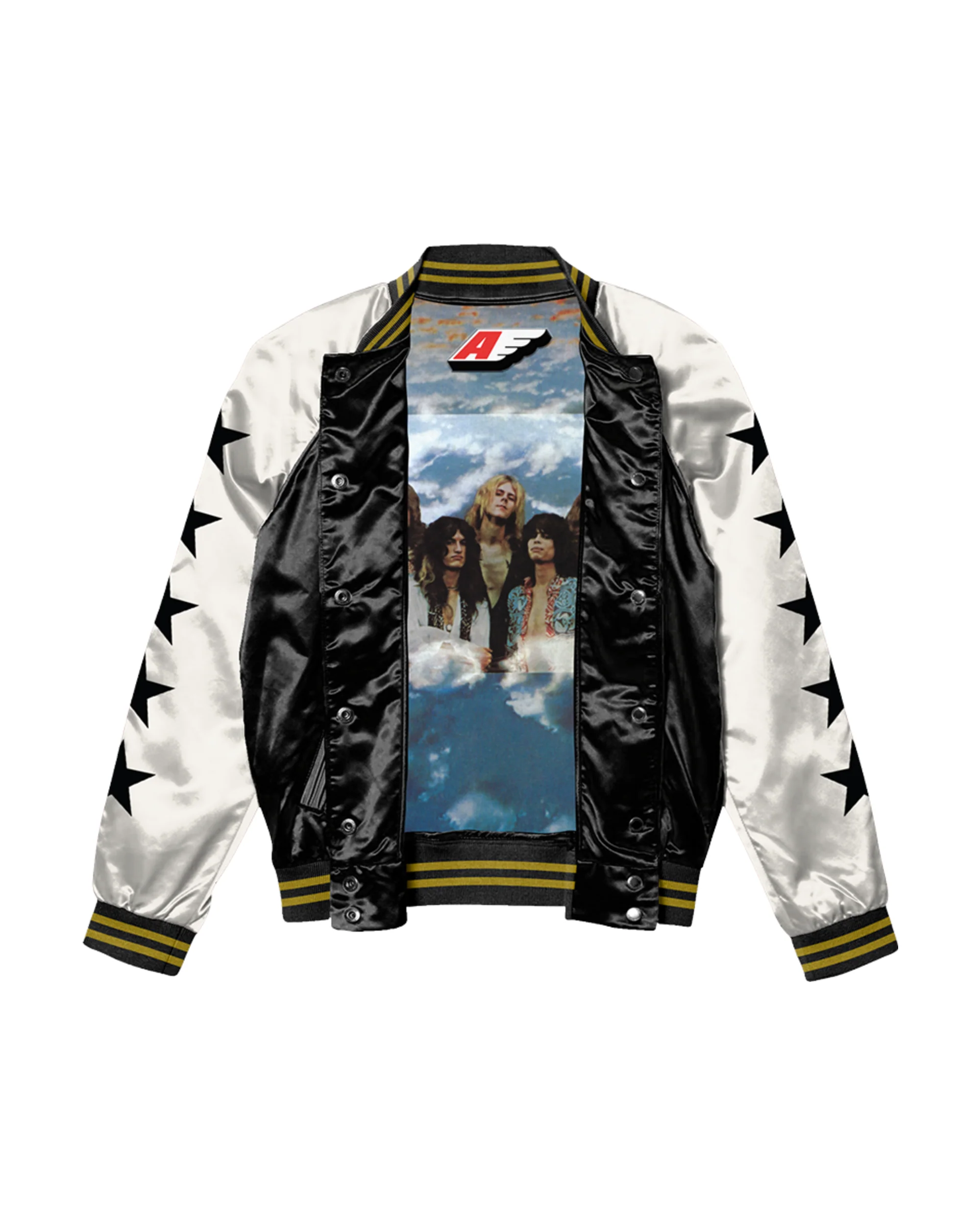 The Legendary Debut Satin Bomber Jacket - Image 3