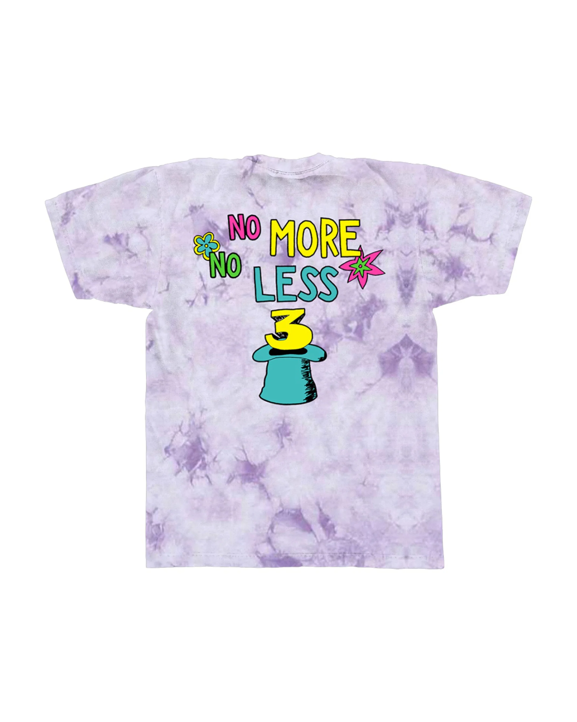 The Magic Number Purple Tie-Dye T-Shirt - Image 2