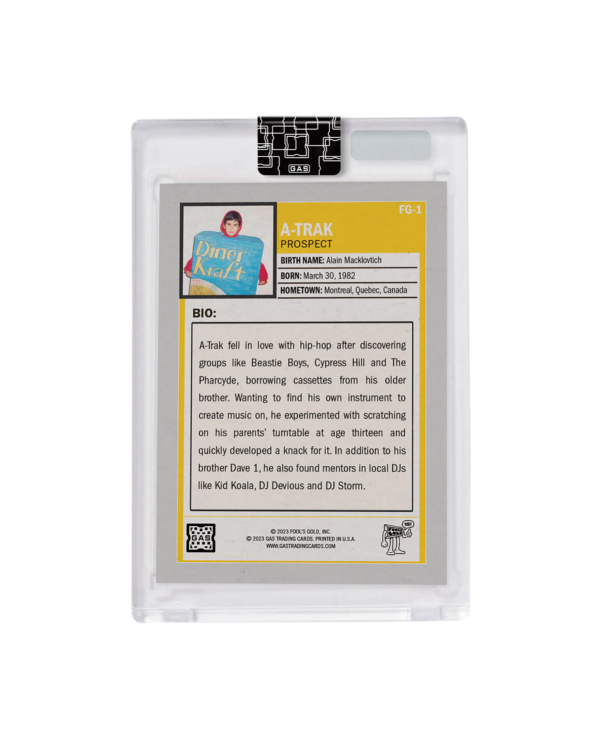 The Official A-Trak & Fool’s Gold Records GAS Trading Cards Set - Image 6