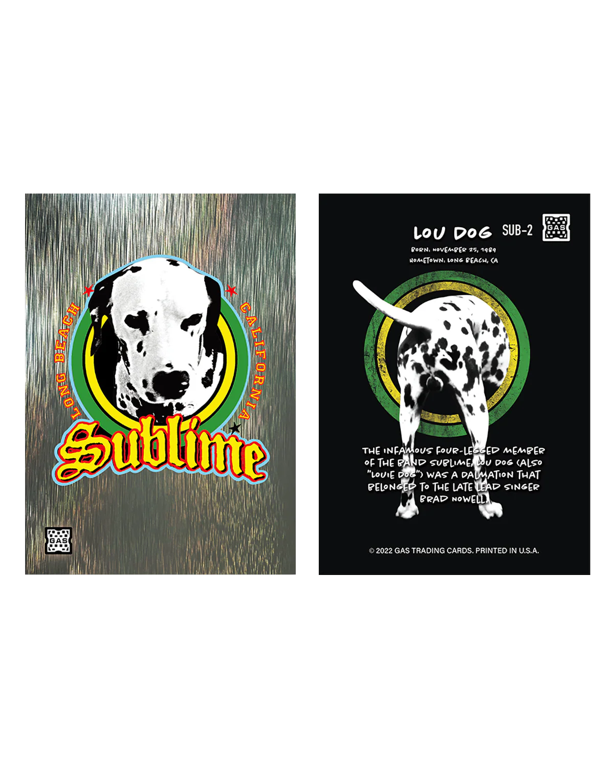 The Official Sublime GAS Trading Cards #1-3 Base Bundle - Image 7