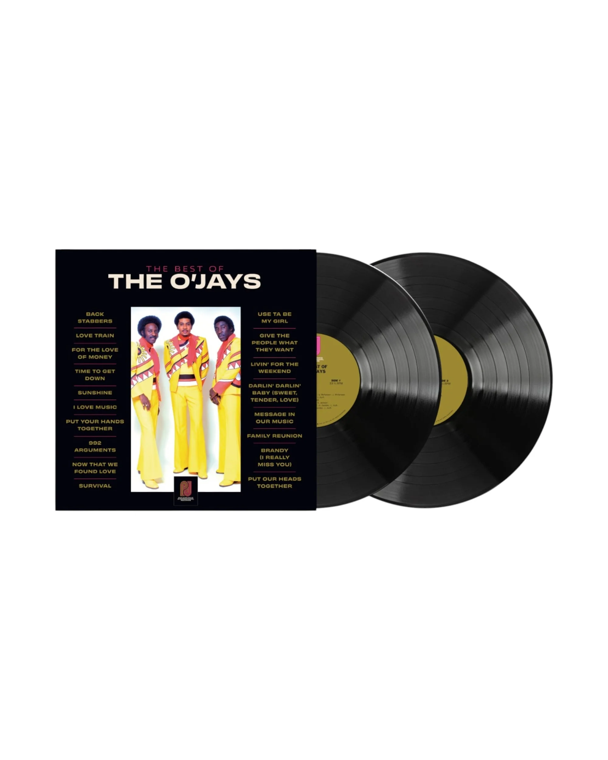 The O'Jays - The Best Of The O'Jays 2LP