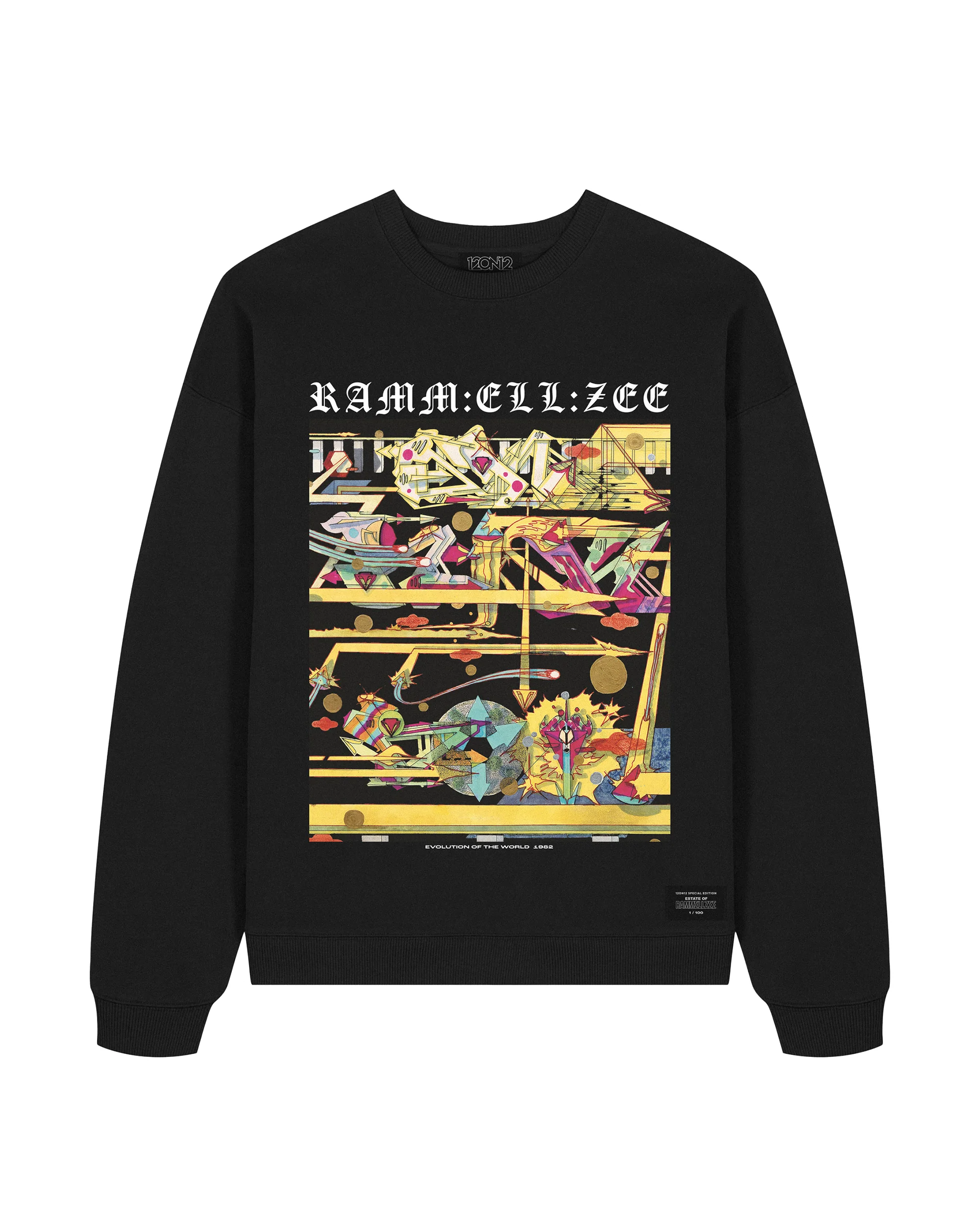 The Rammellzee Evolution of the World Sweatshirt