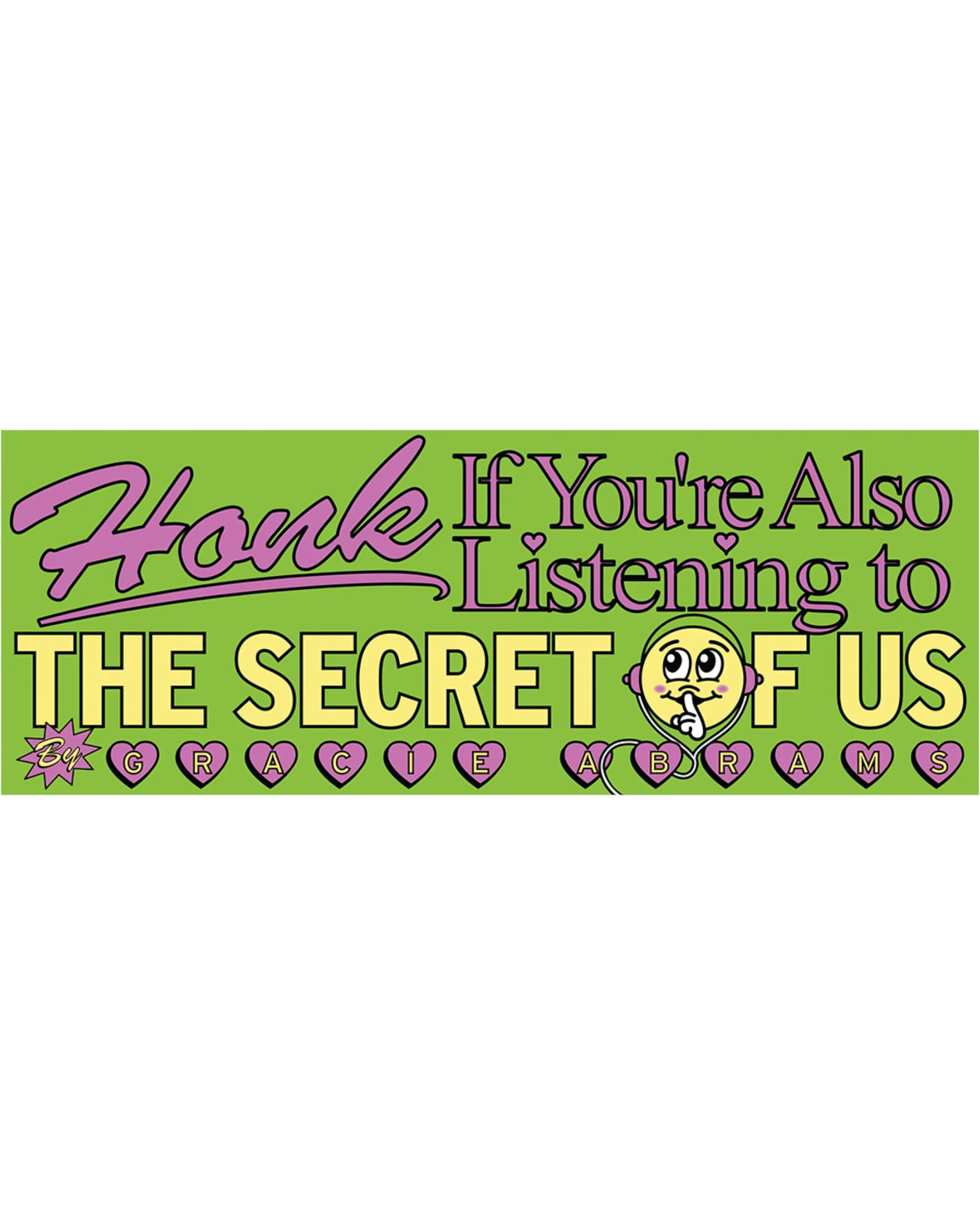 The Secret of Us Bumper Sticker Set-of-4 - Image 4