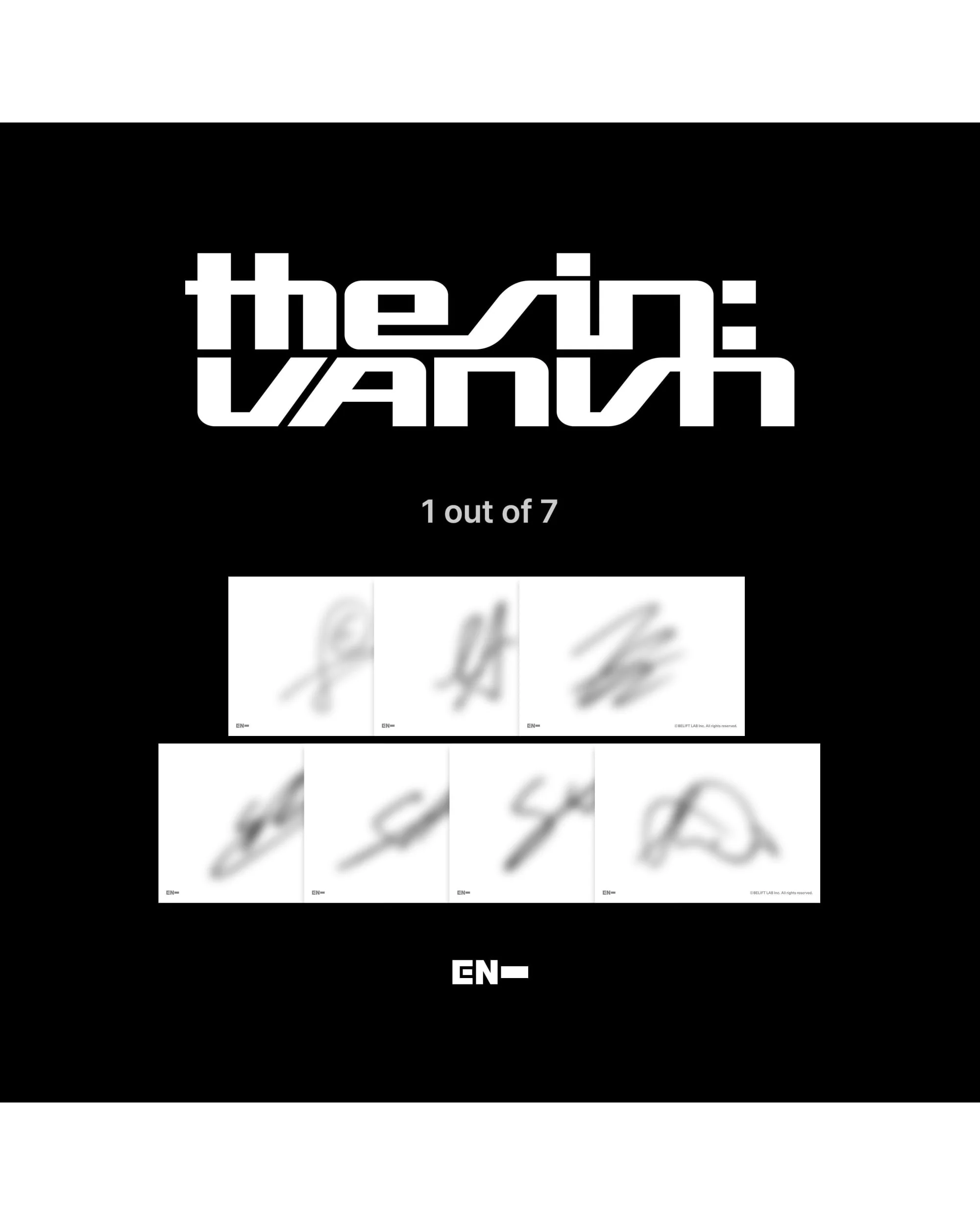 THE SIN : VANISH [AFTERLIGHT Ver.] (Signed Exclusive) - Image 2