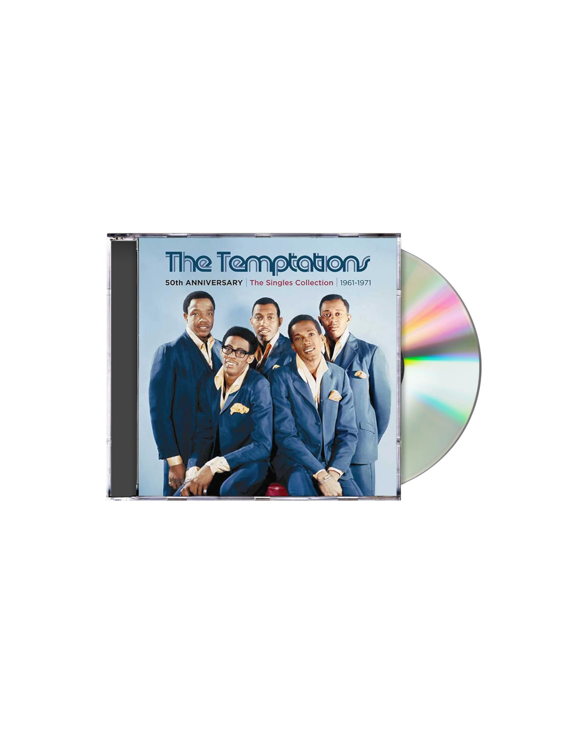 The Temptations 50th Anniversary: The Singles Collection 1961-1971 CD BOX SET