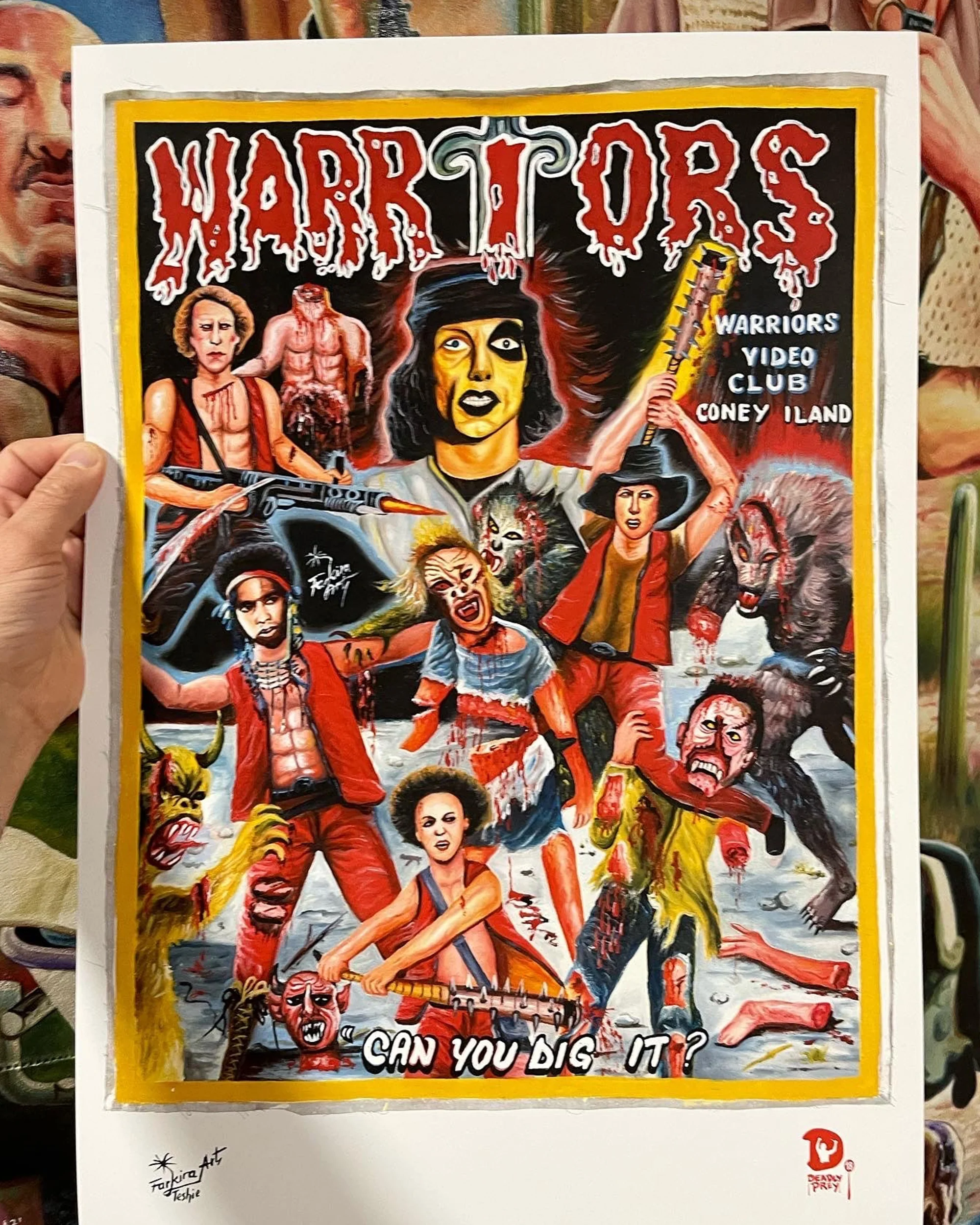 THE WARRIORS (High Quality Print) - Farkira - Image 2