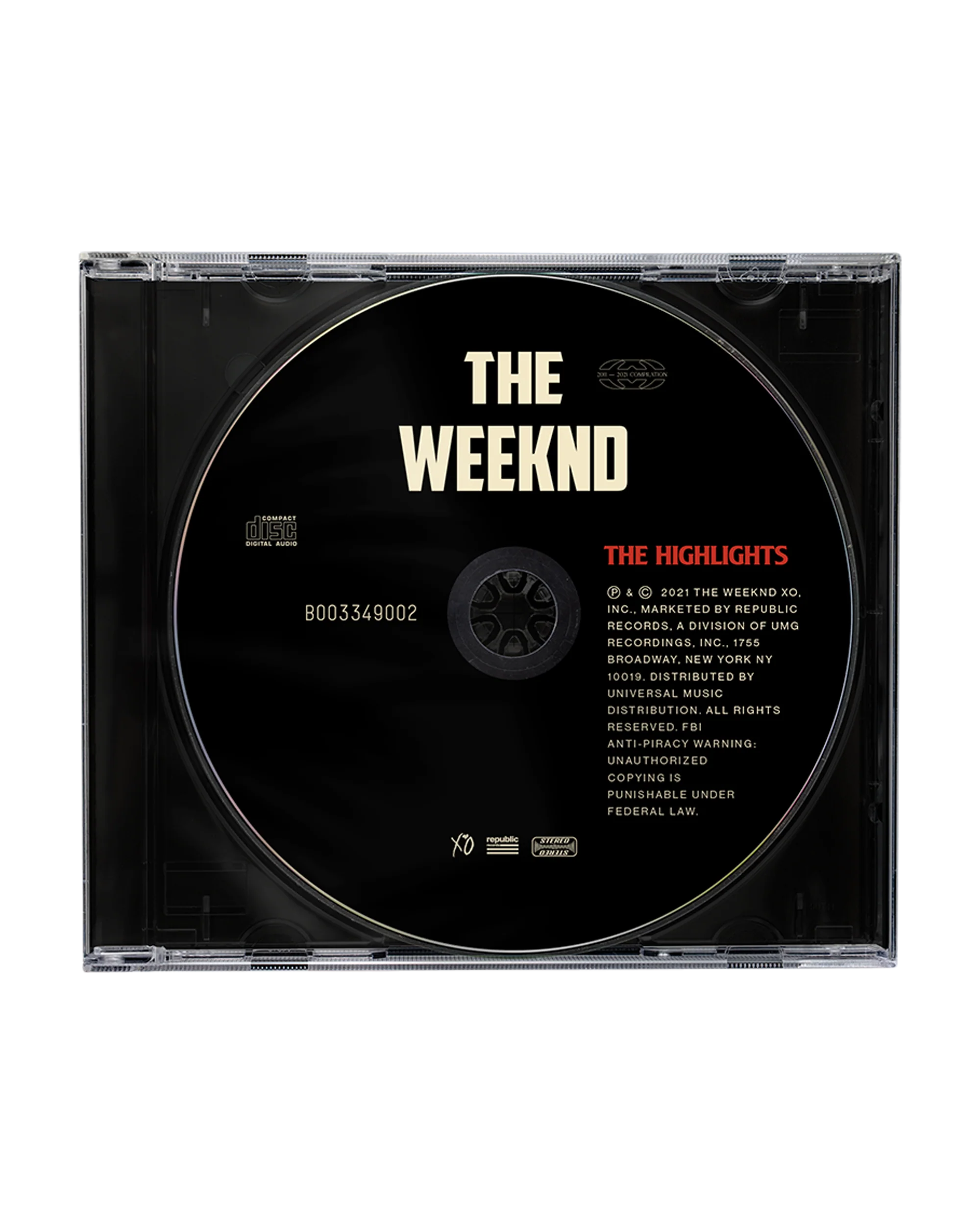 The Weeknd, The Highlights Explicit CD - Image 2
