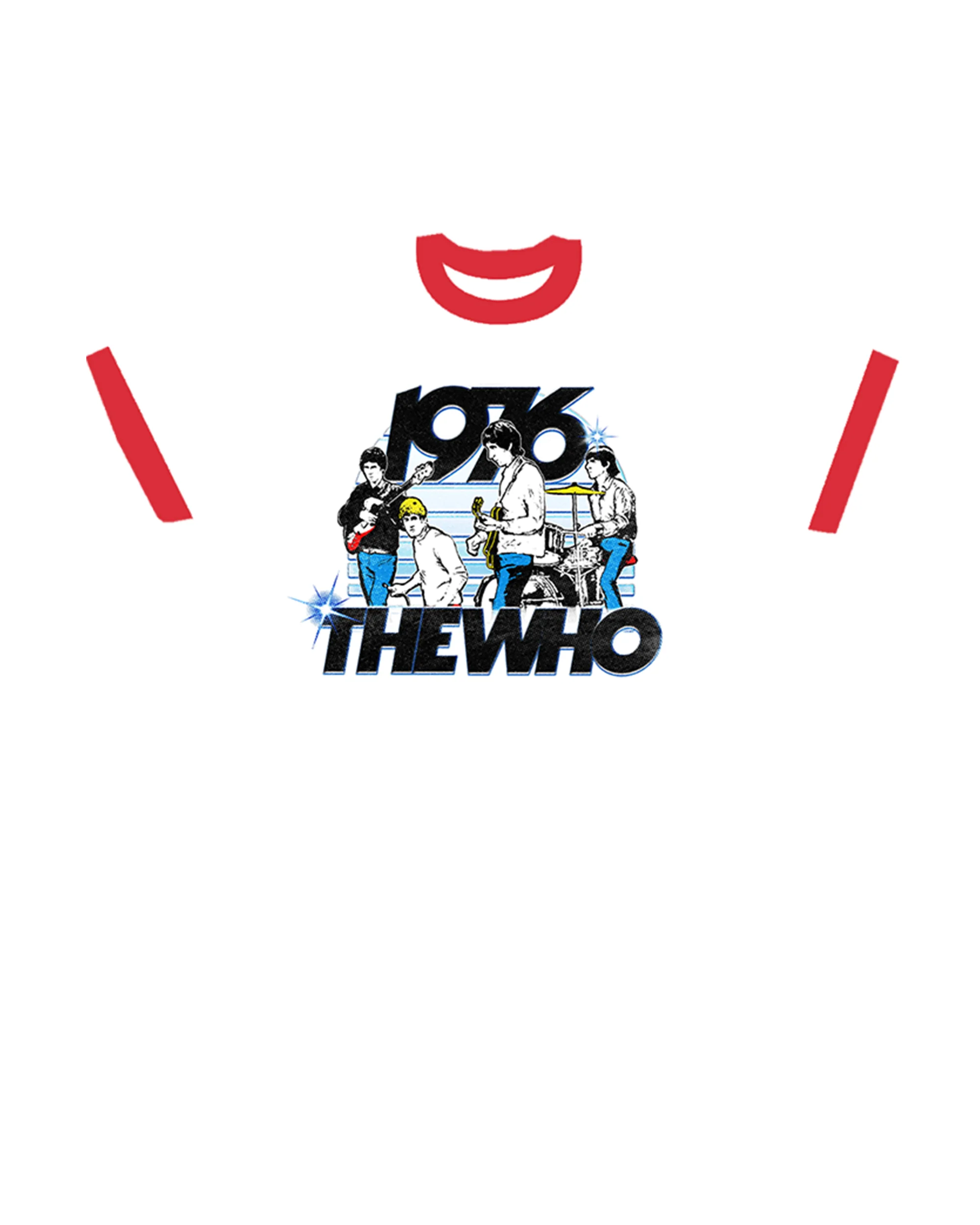 The Who 1976 Ringer T-Shirt