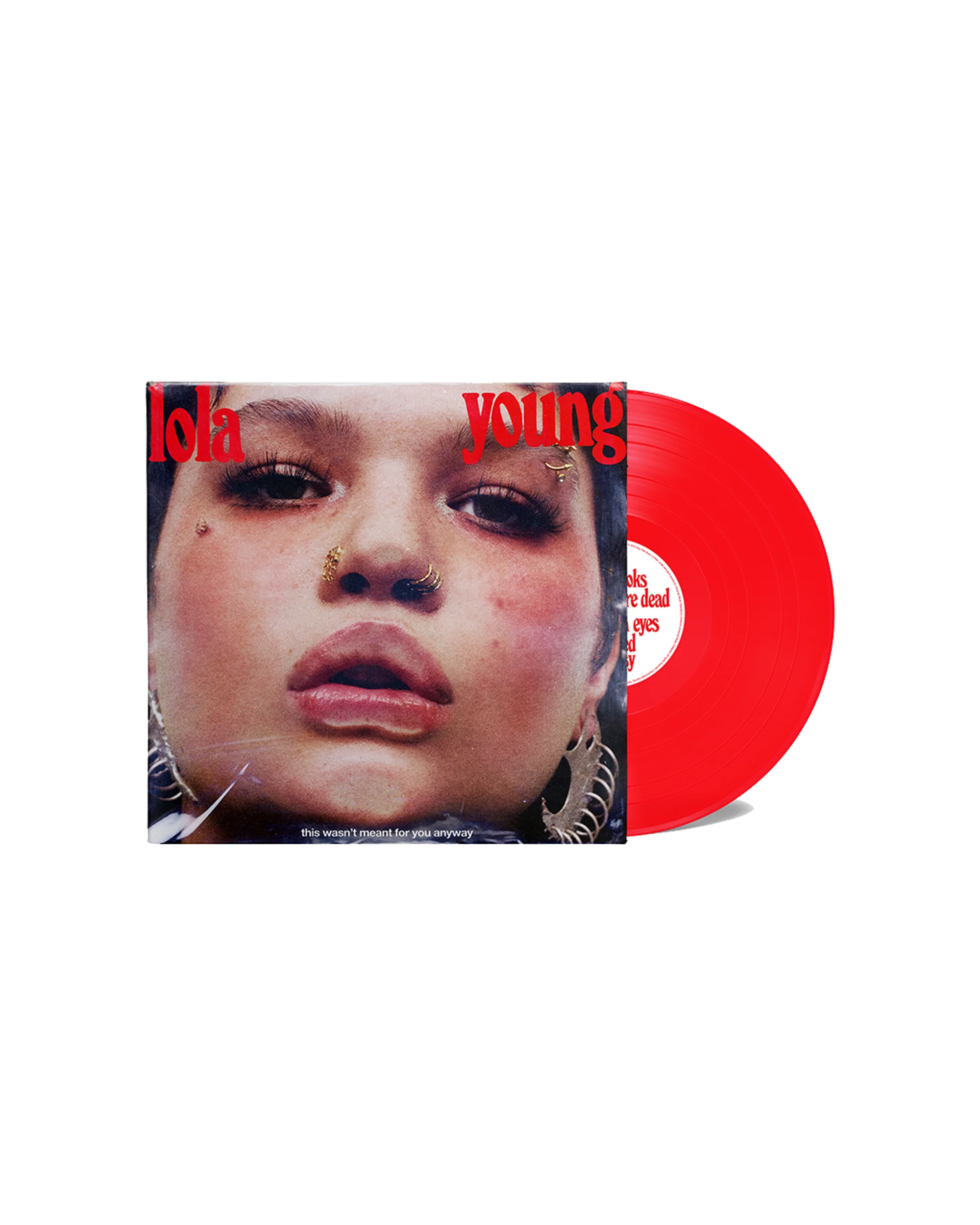 This Wasn’t Meant For You Anyway: Transparent Red Vinyl - Image 2