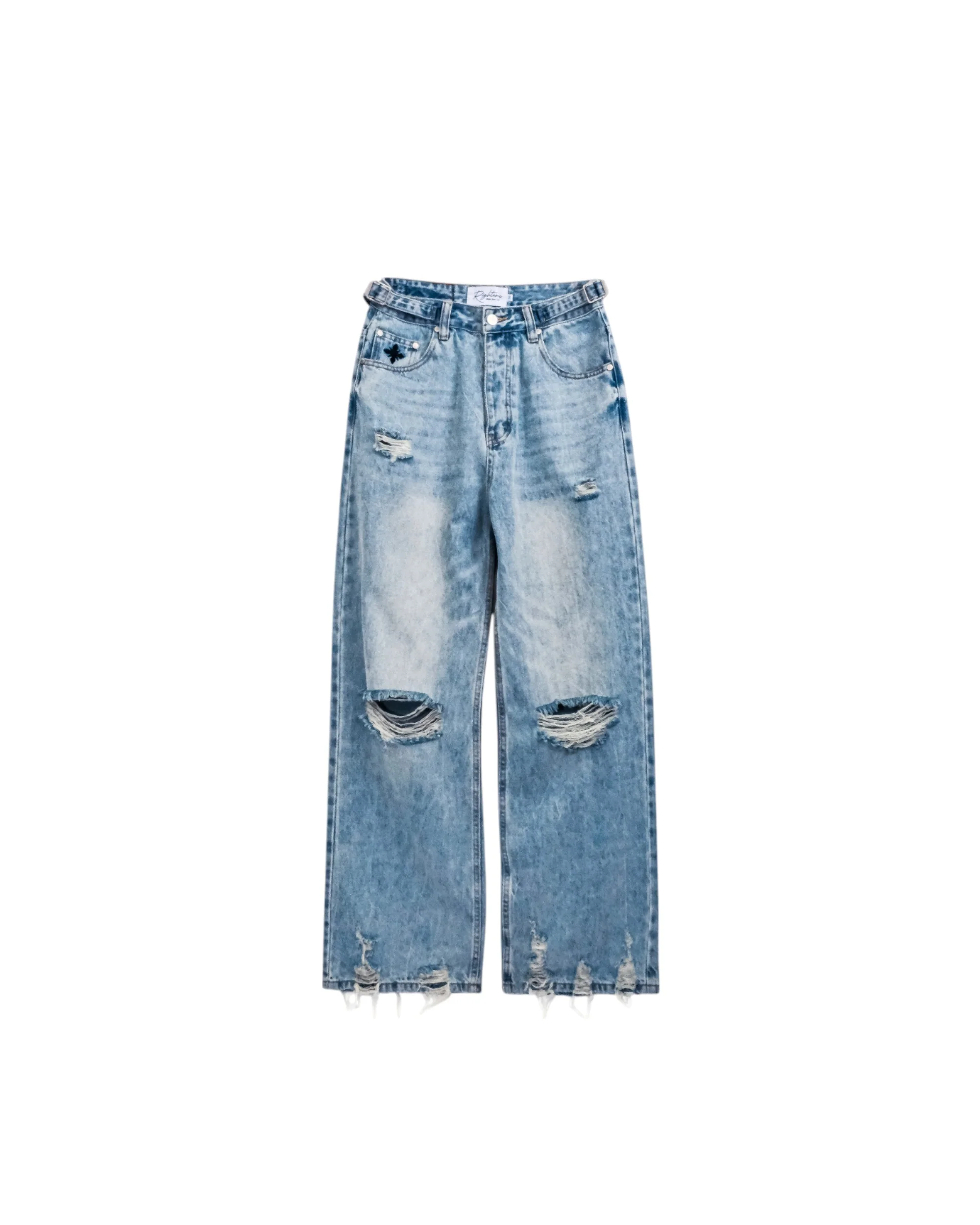 Thrashed Baggy Denim