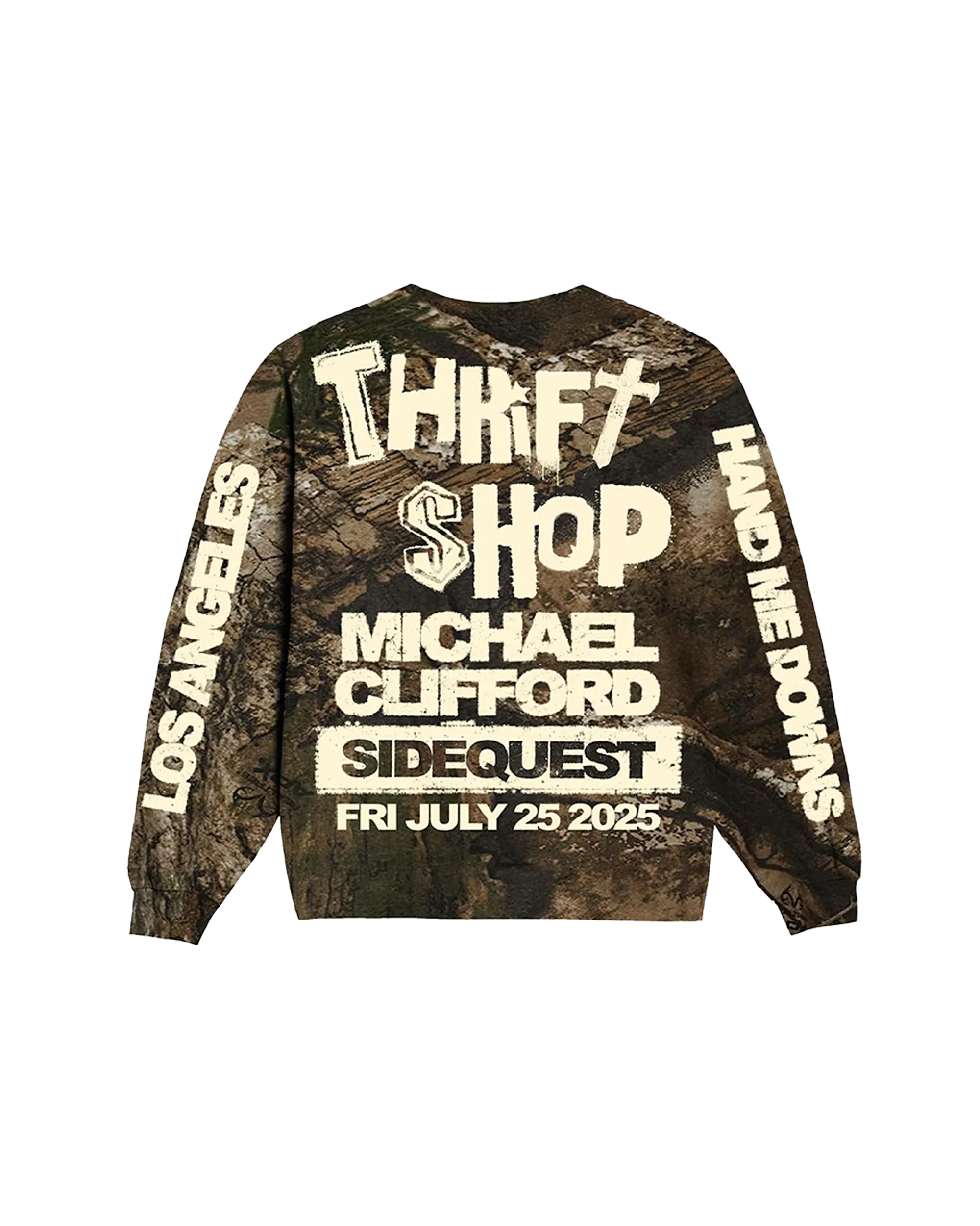 Thrift Shop Camo Long Sleeve - Image 2