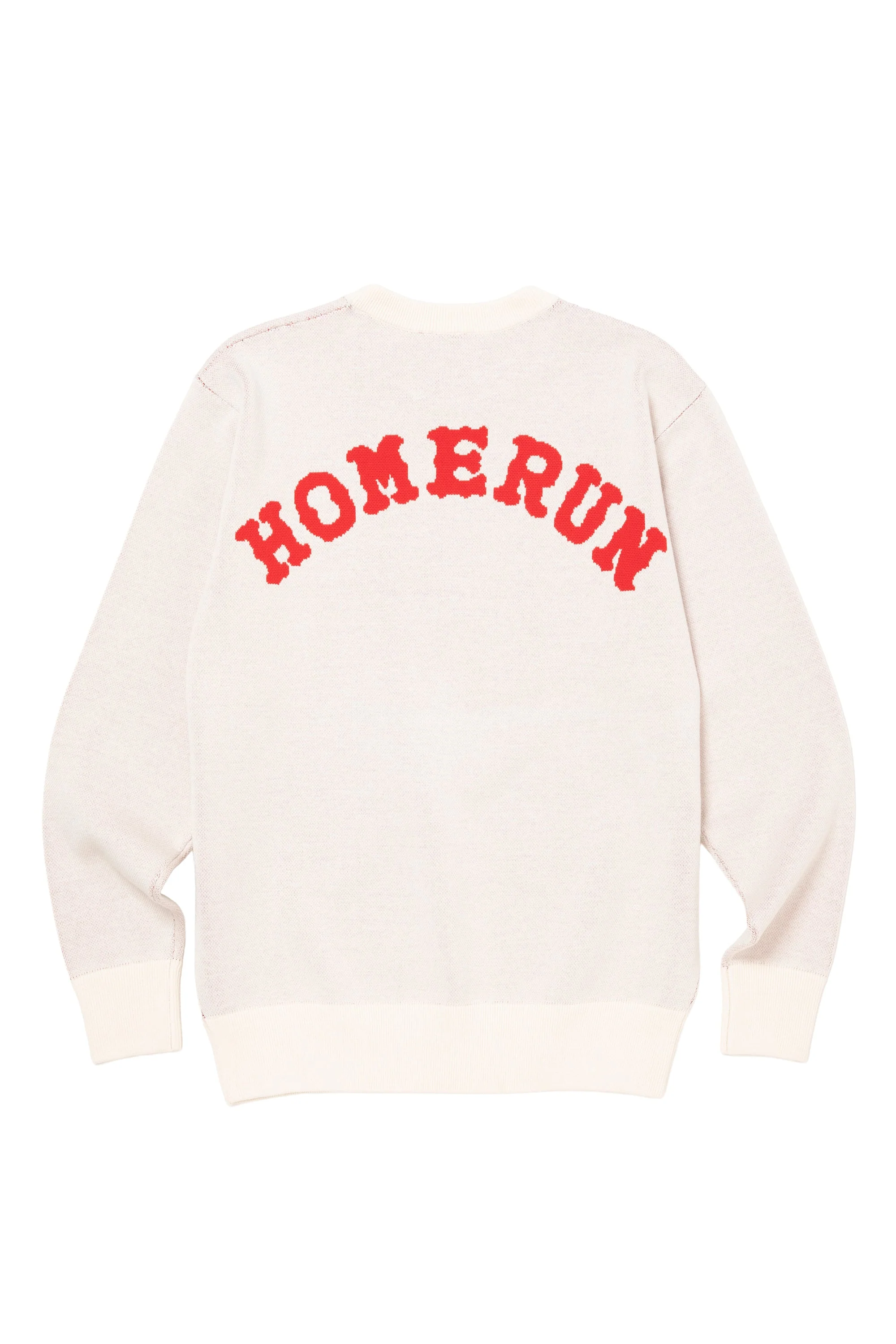 THROW UP MAN FRAME KNIT SWEATER OFF WHITE - Image 12