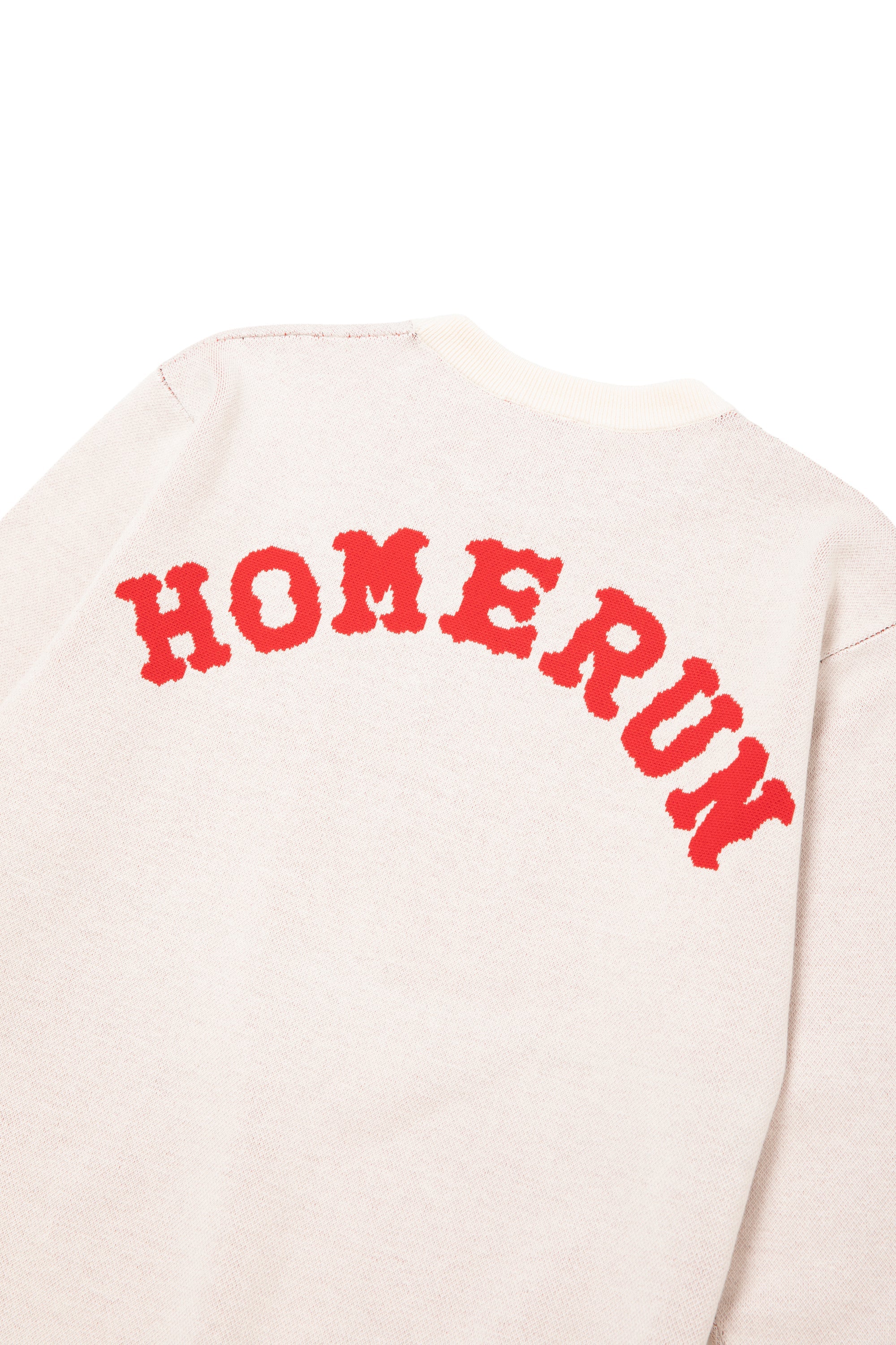 THROW UP MAN FRAME KNIT SWEATER OFF WHITE - Image 13