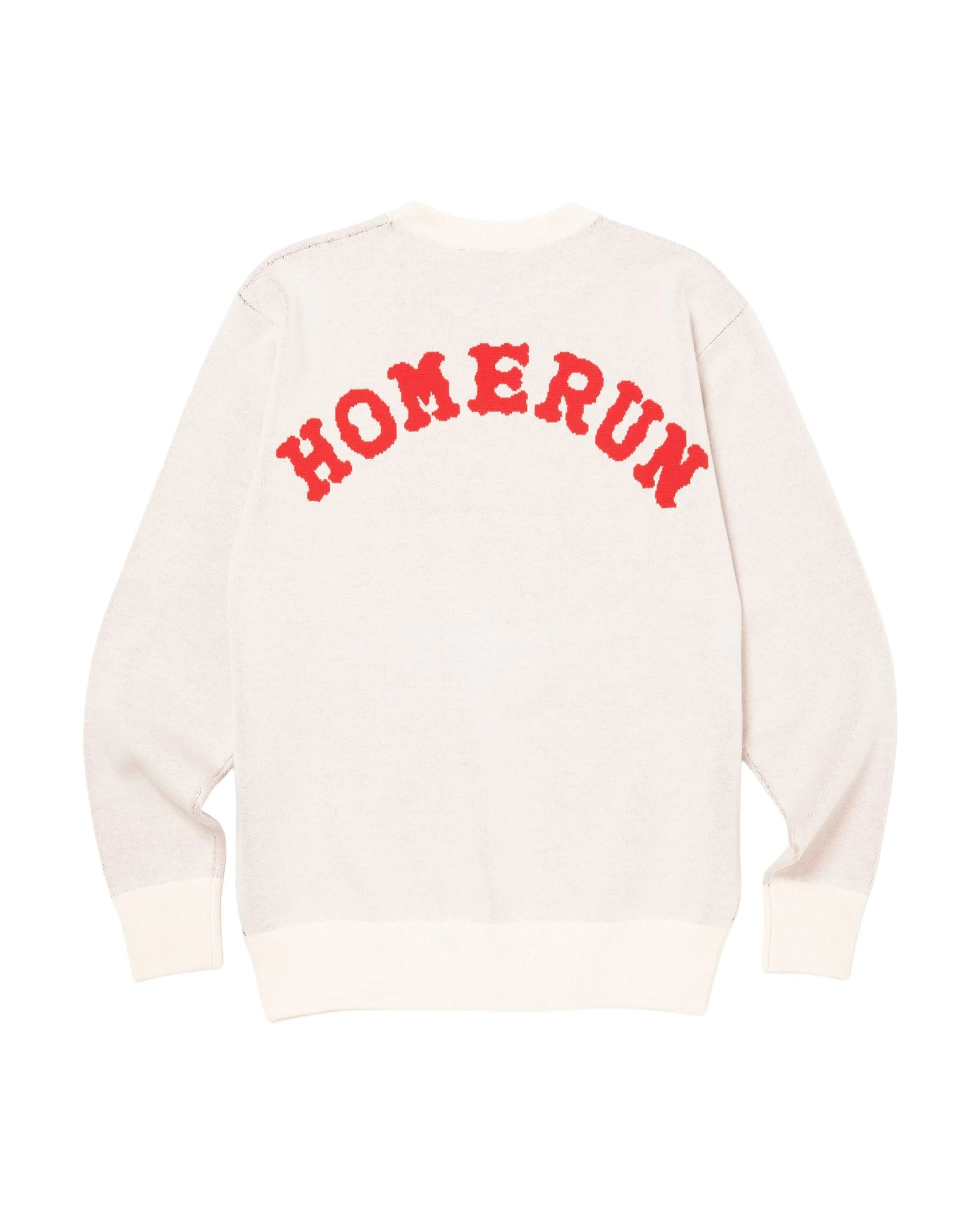 THROW UP MAN FRAME KNIT SWEATER OFF WHITE - Image 7
