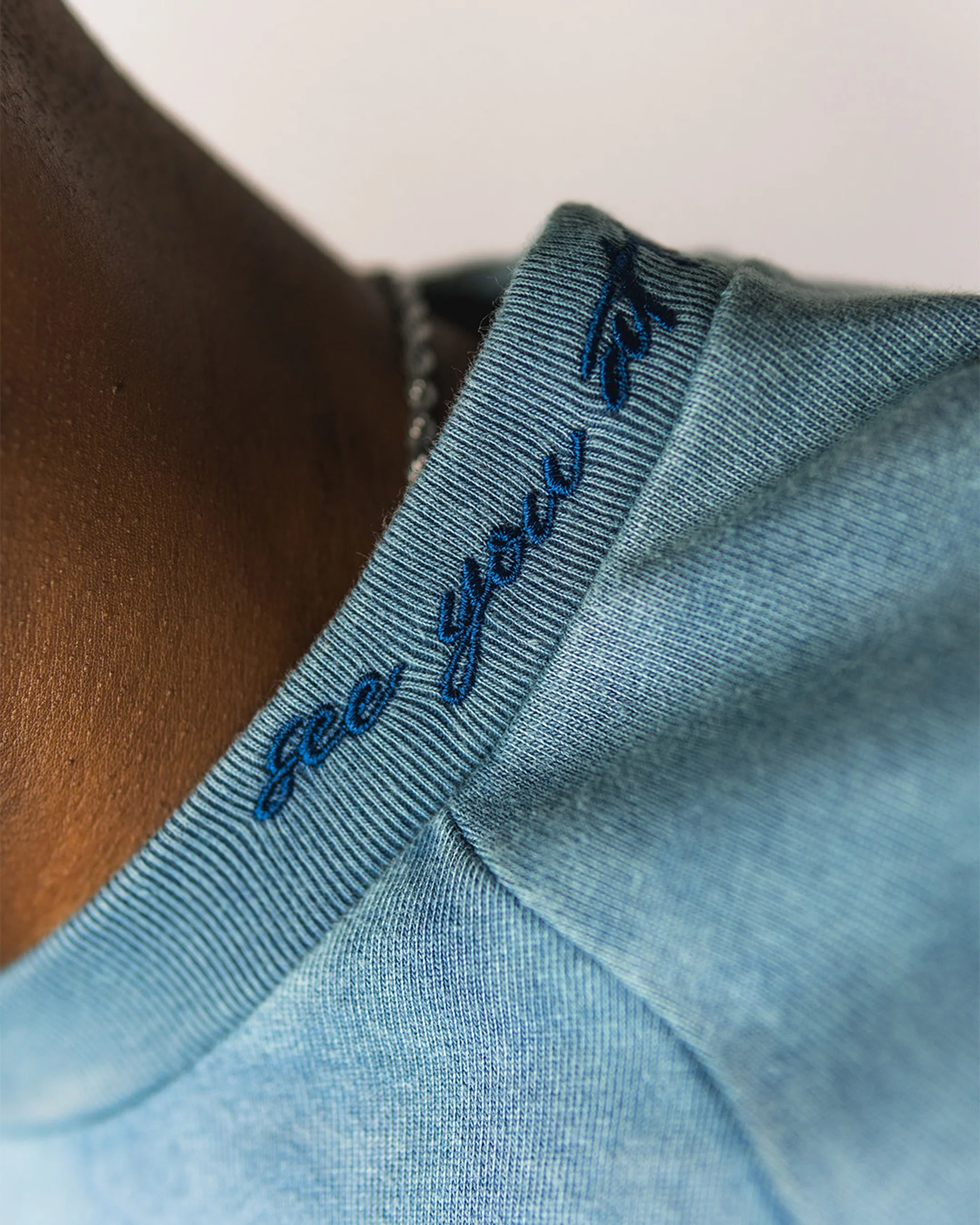 "TIDAL BLUE" PANELED OVERSIZED JERSEY - Image 4