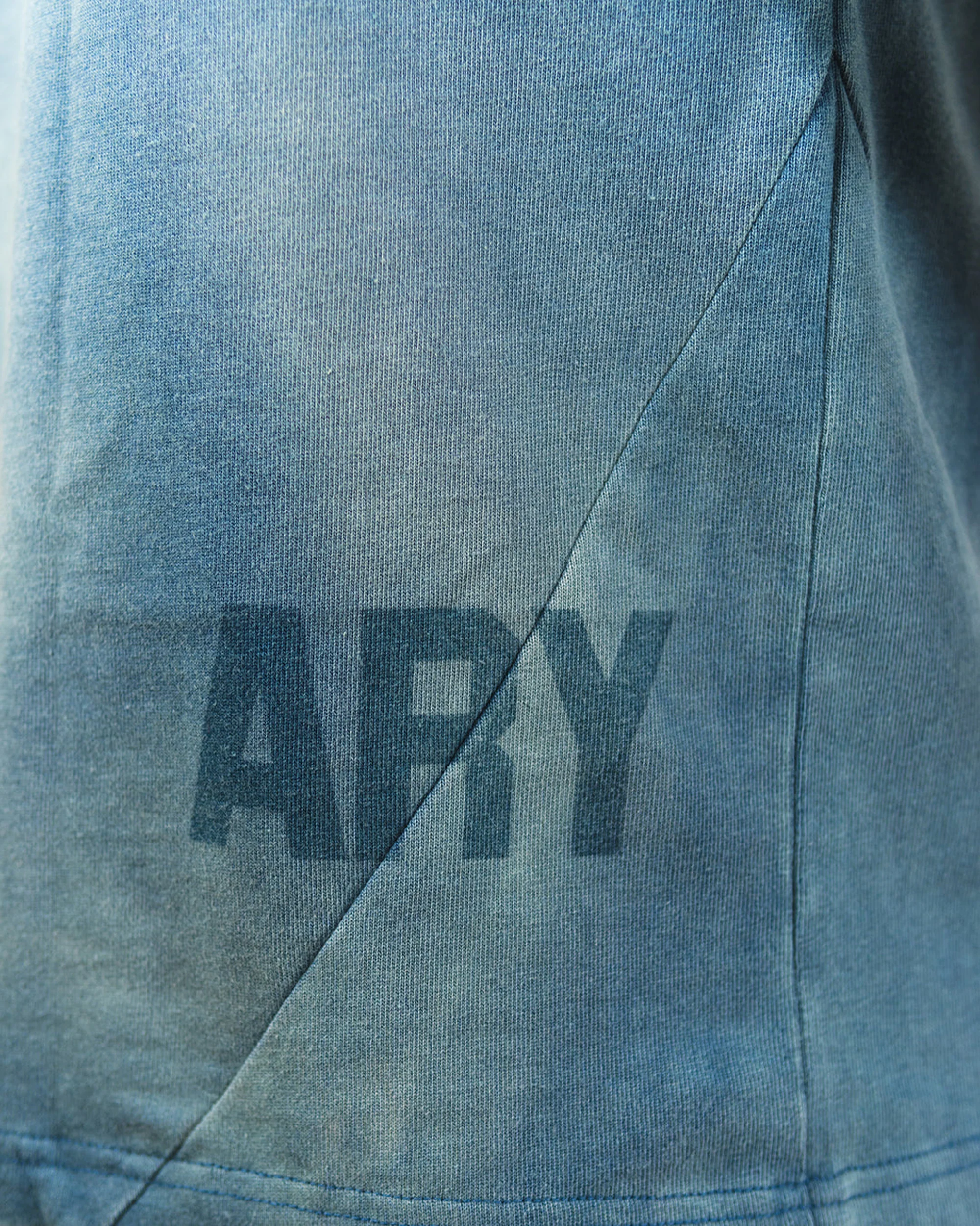 "TIDAL BLUE" PANELED OVERSIZED JERSEY - Image 6