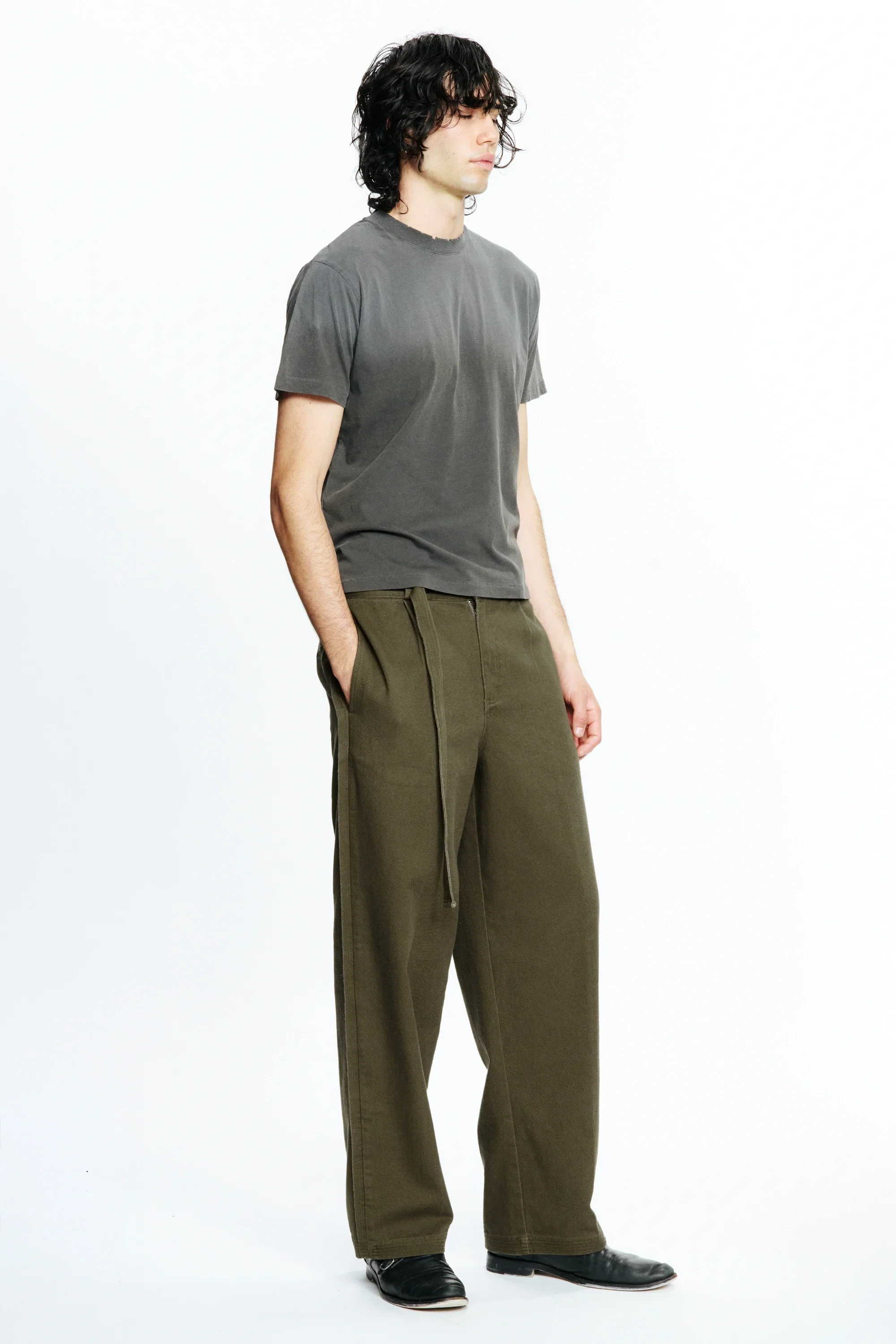 TIDE T-SHIRT - SUN FADED BLACK - Image 12