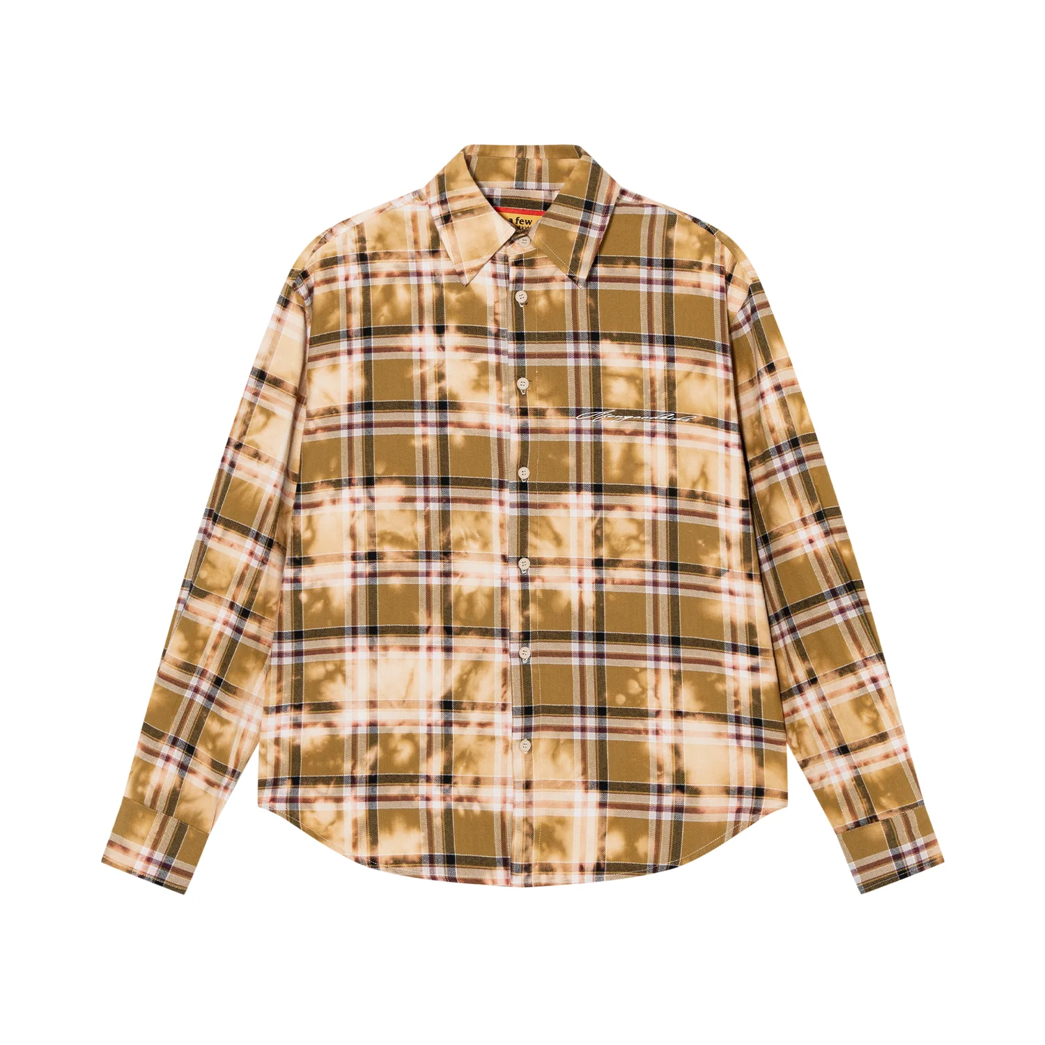Tie-dye check shirt - Image 17