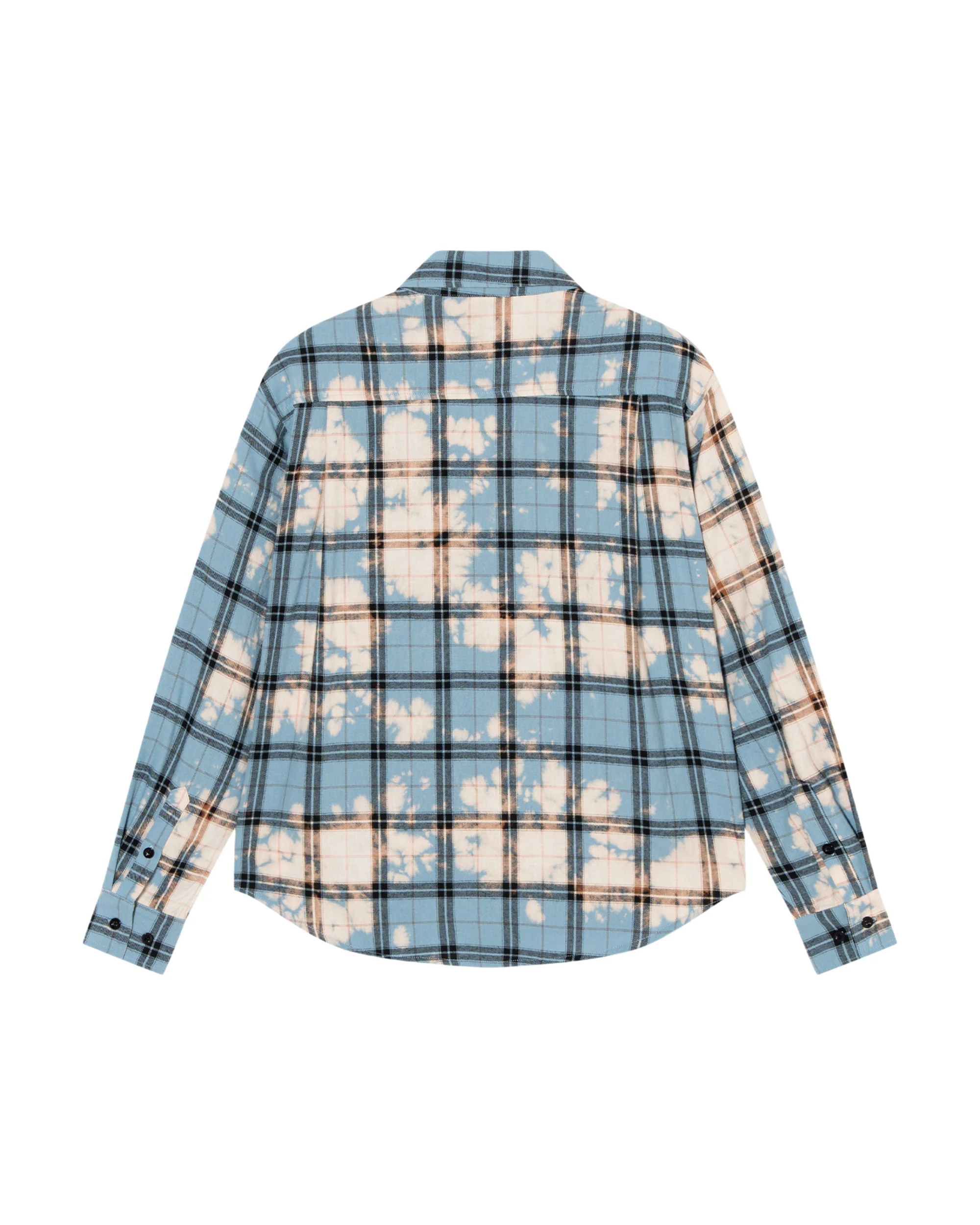 Tie-dye check shirt - Image 4