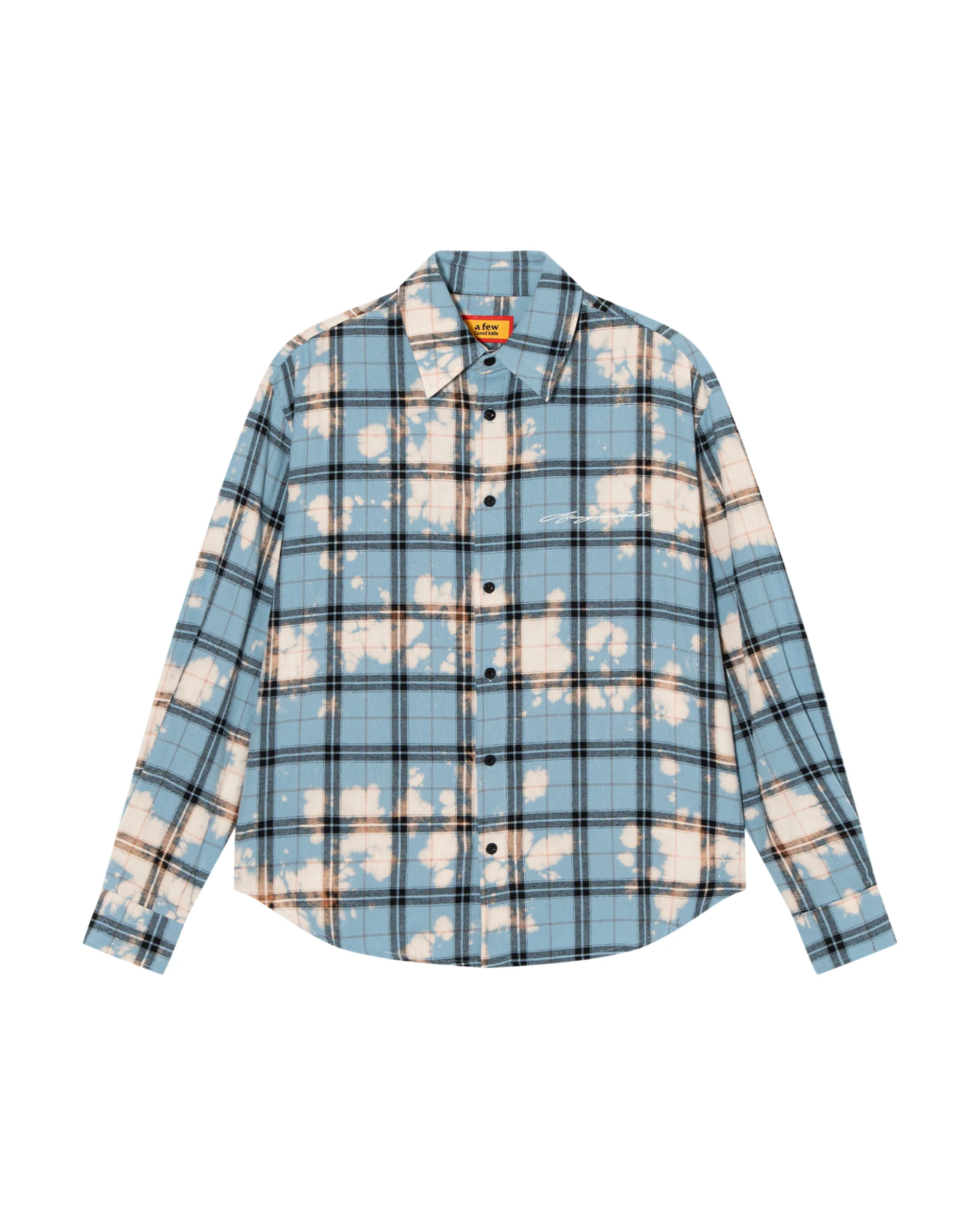 Tie-dye check shirt - Image 5