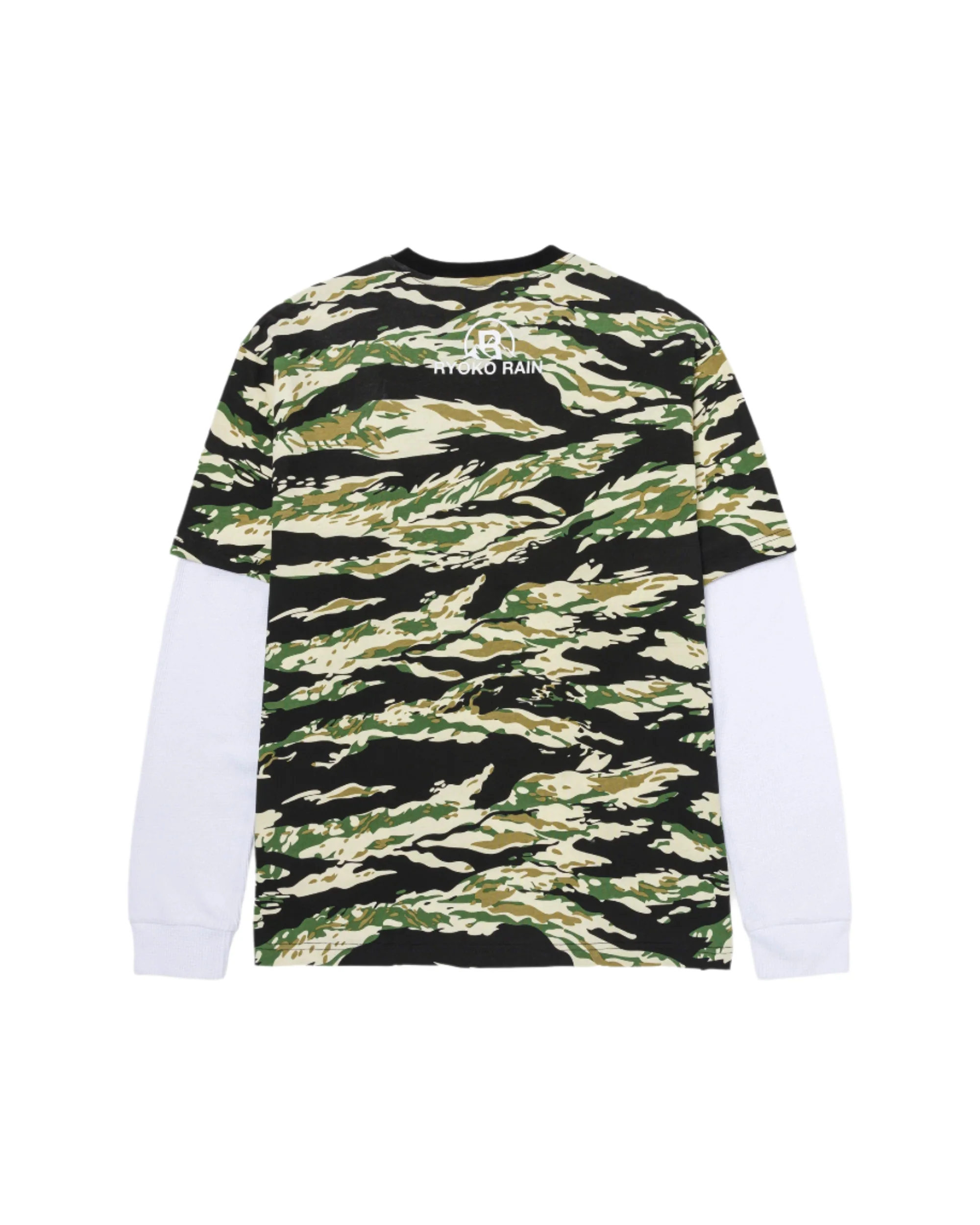 TIGER CAMO LONG SLEEVE TEE - Image 2