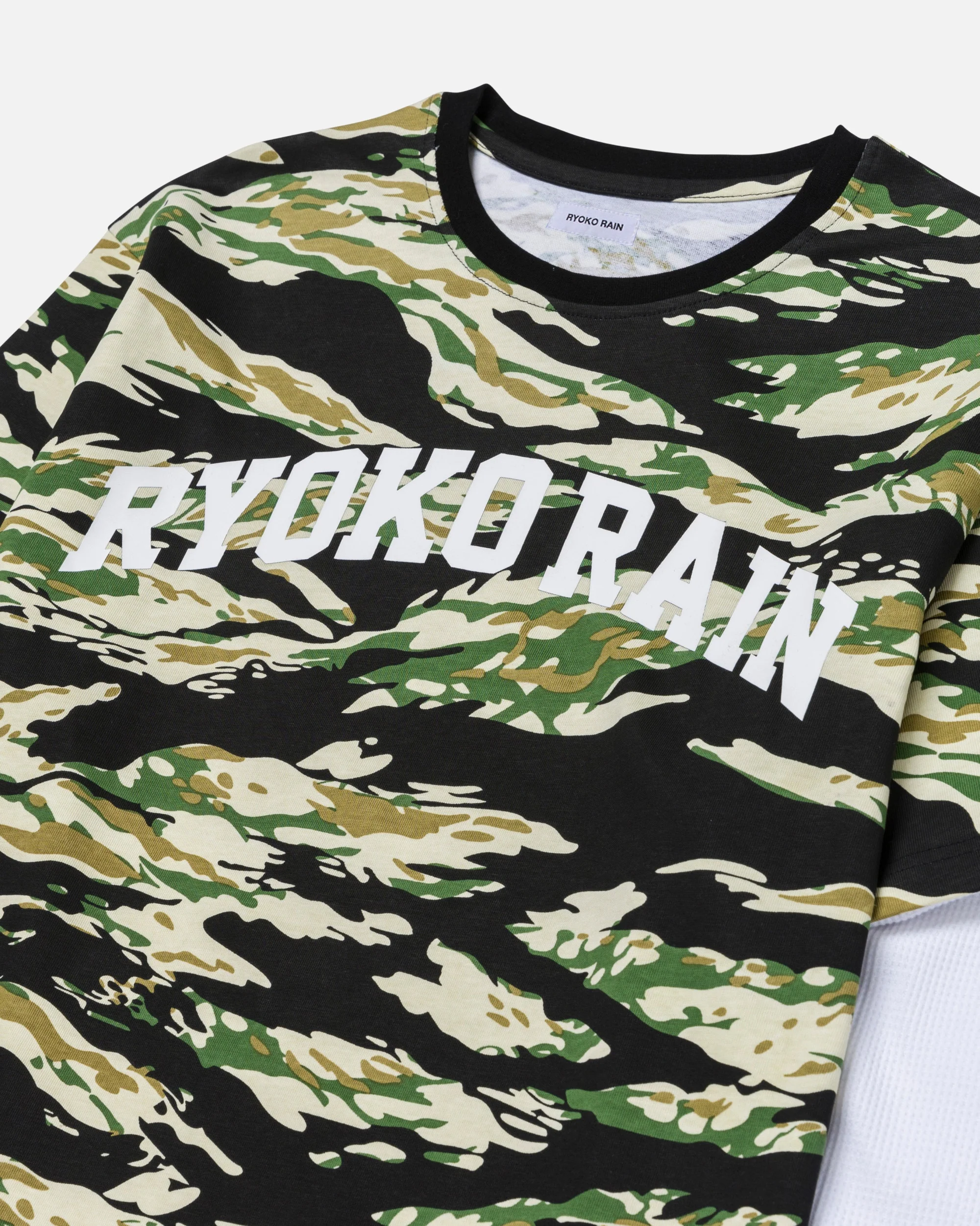 TIGER CAMO LONG SLEEVE TEE - Image 3
