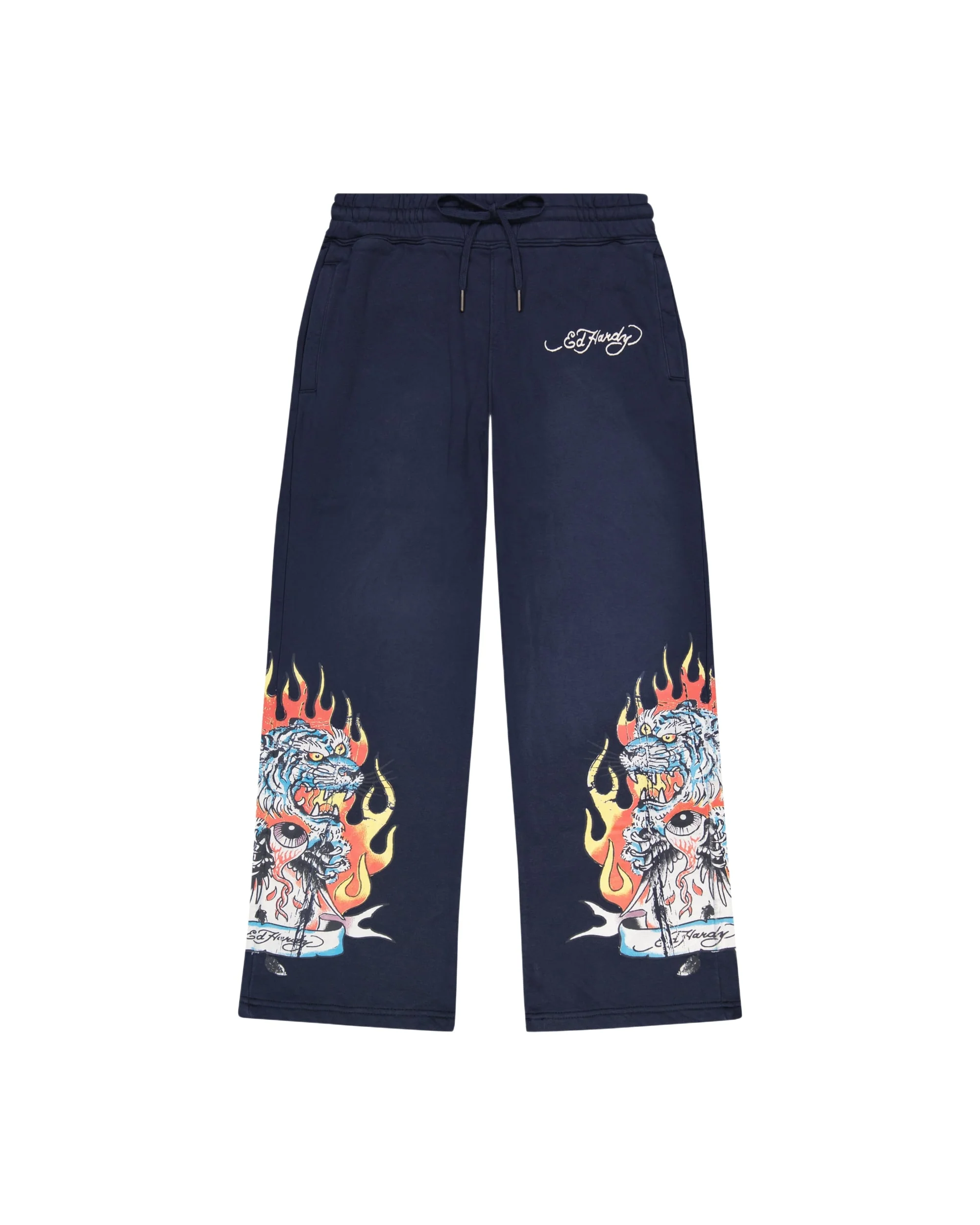 Tiger Flames Baggy Sweatpants