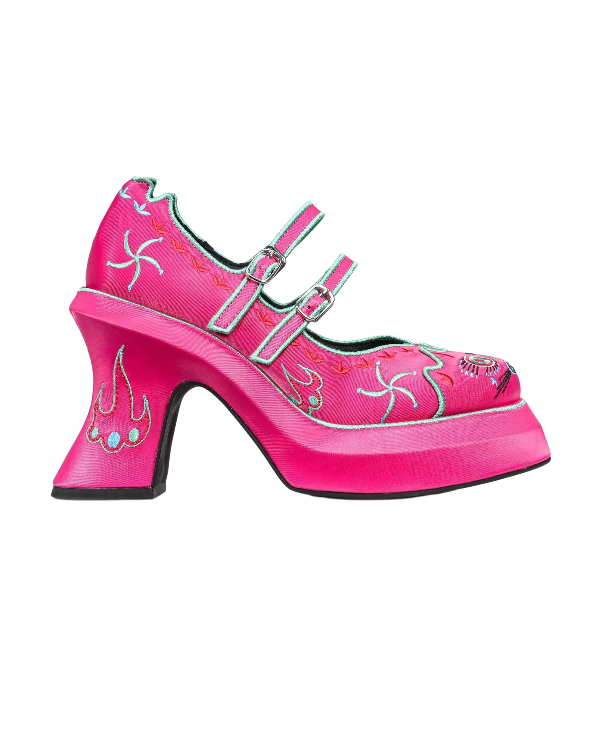 Tiger Head Platform Heels - Image 5