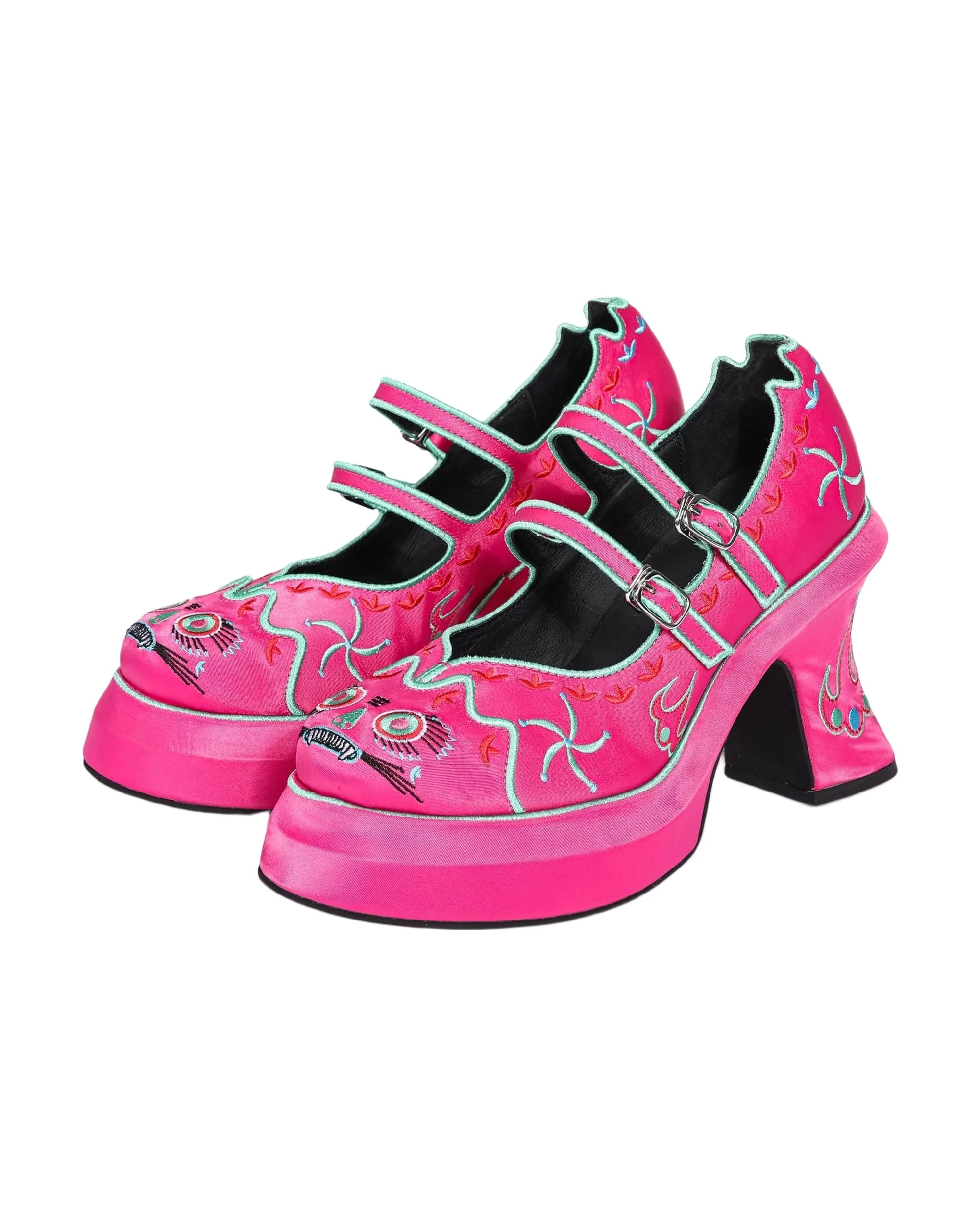 Tiger Head Platform Heels - Image 6
