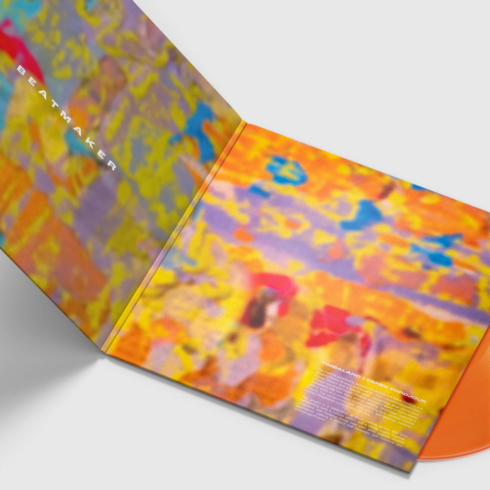 Timbaland x Derek Fordjour Vinyl Record - Image 11