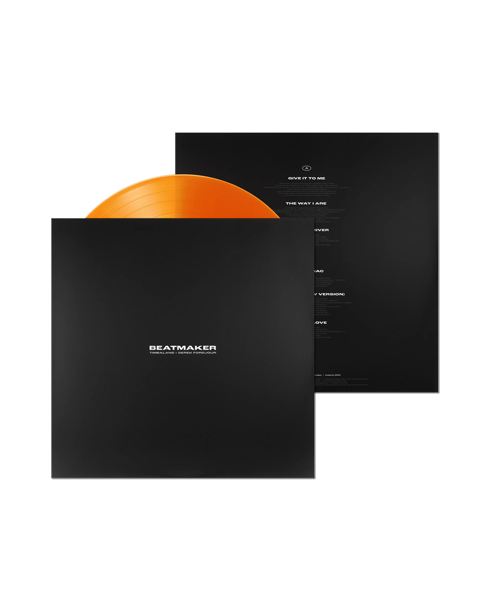 Timbaland x Derek Fordjour Vinyl Record - Image 4
