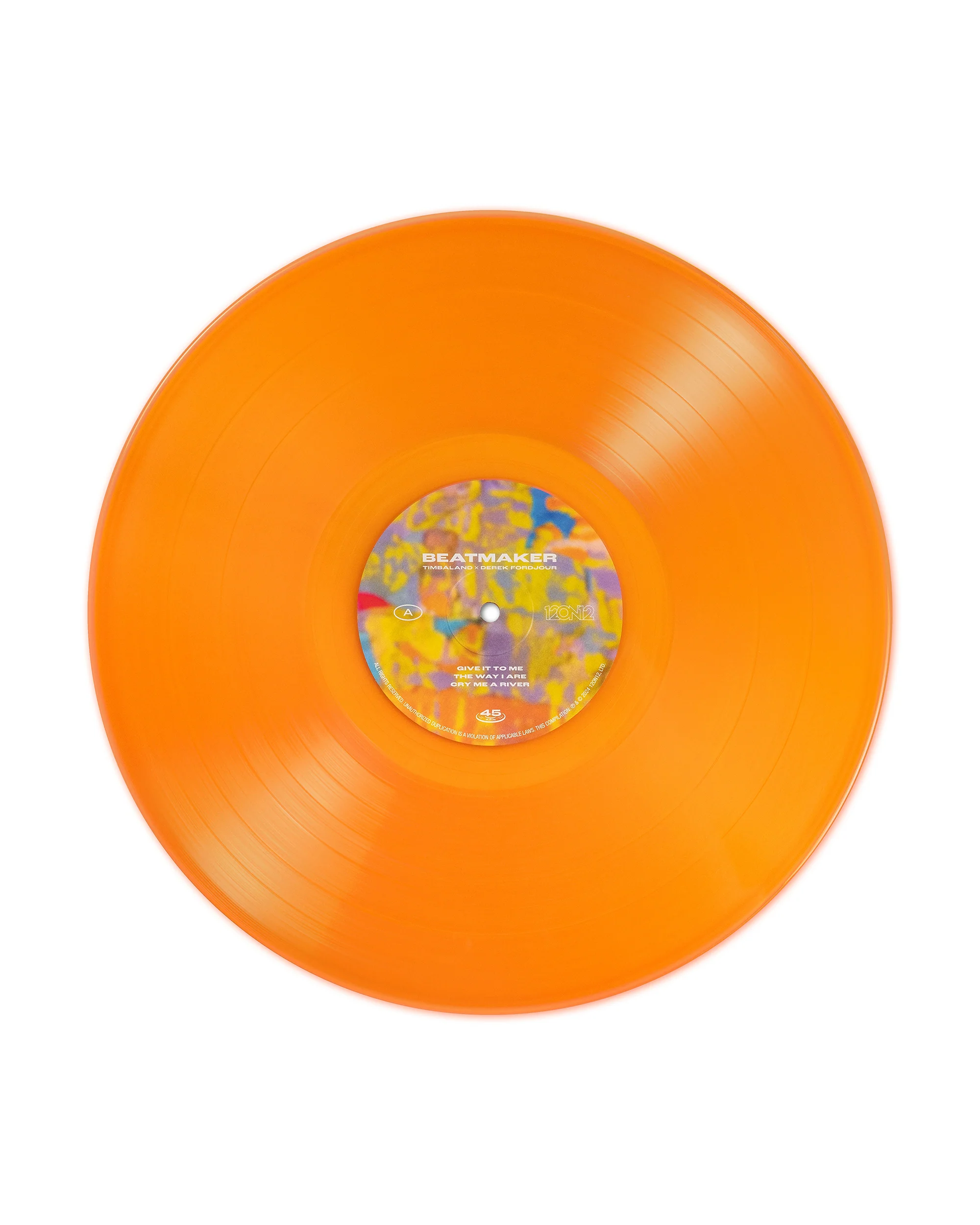 Timbaland x Derek Fordjour Vinyl Record - Image 5