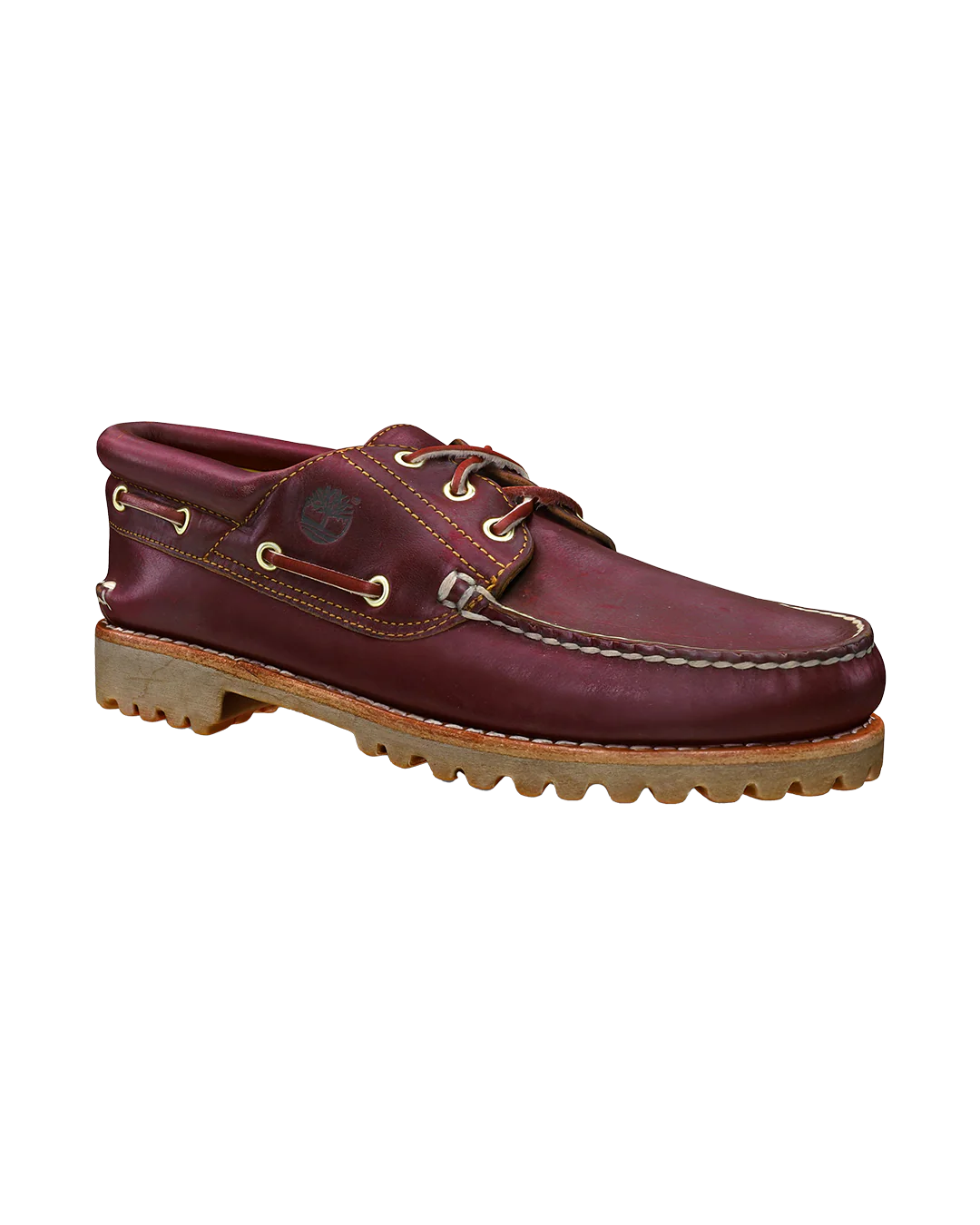 Timberland Authentics 3-Eye Boat Shoe - Burgundy - Image 6