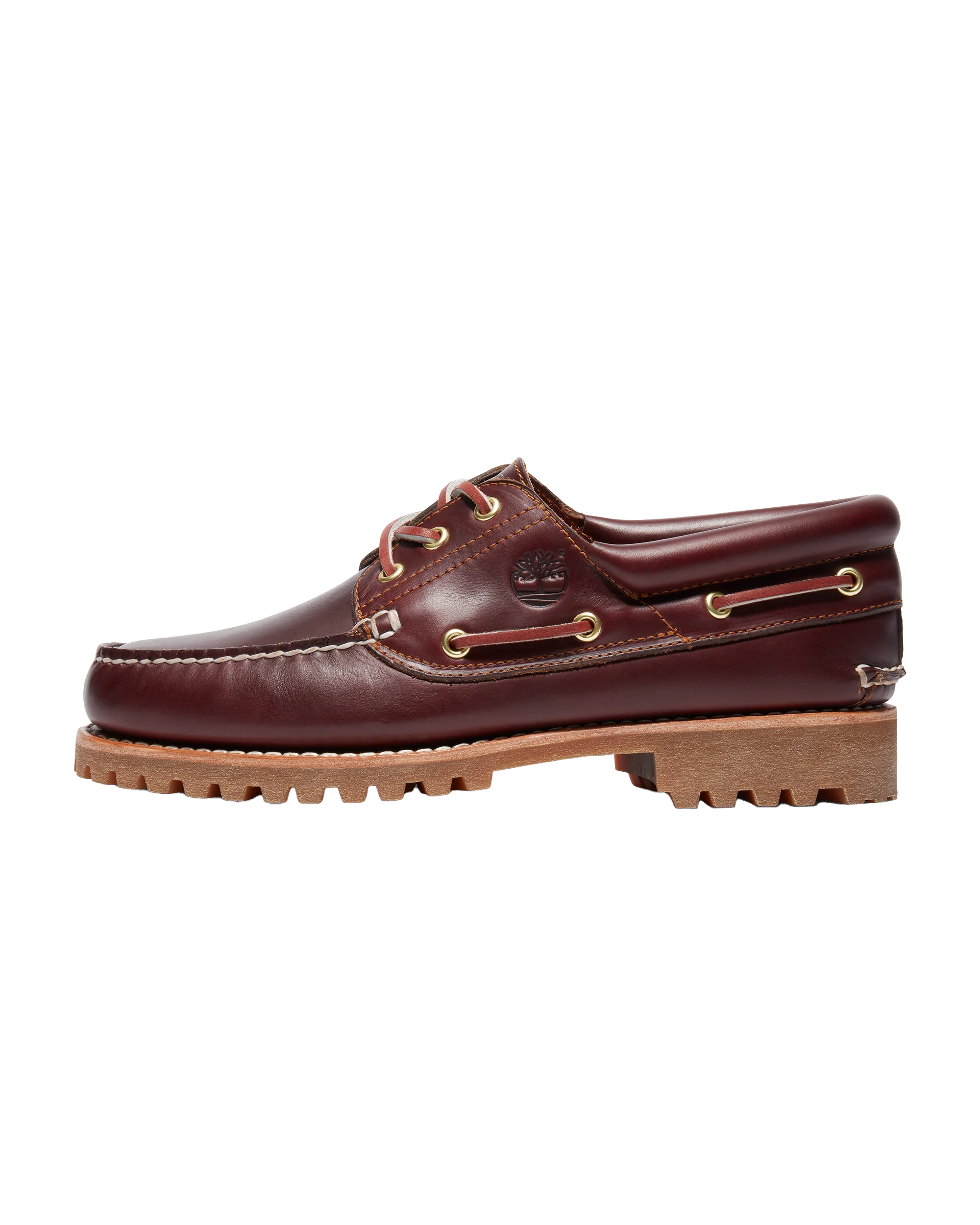 Timberland Authentics 3-Eye Boat Shoe - Burgundy - Image 7