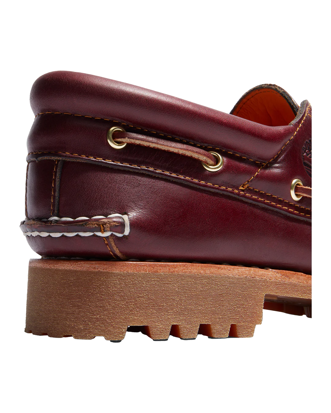 Timberland Authentics 3-Eye Boat Shoe - Burgundy - Image 9