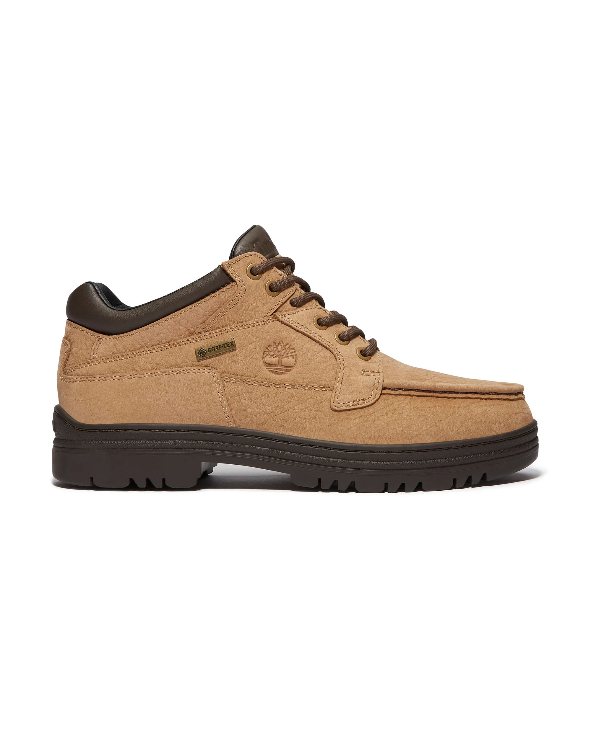 TIMBERLAND HERITAGE MD BEIGE NUBUCK W DK BRN