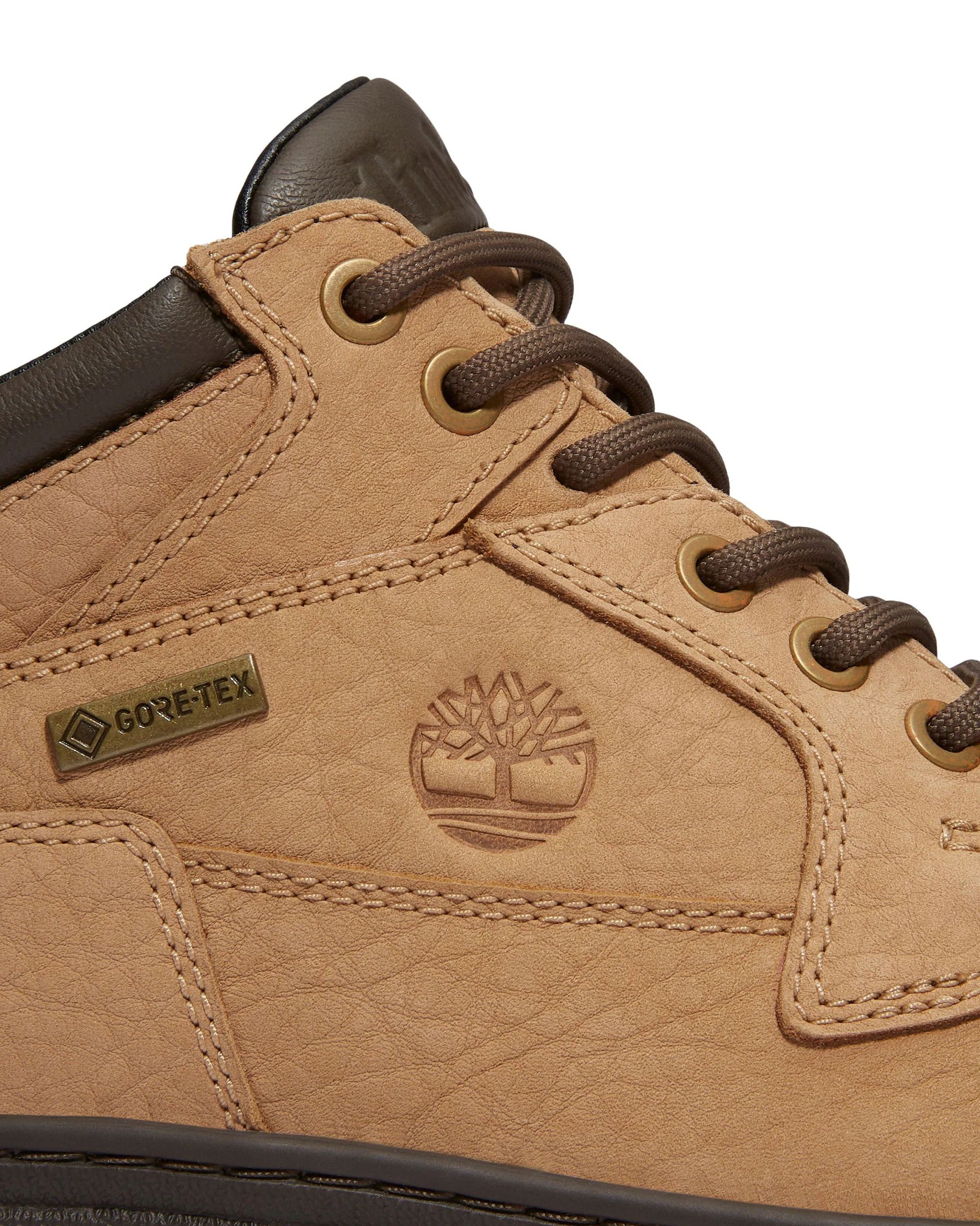TIMBERLAND HERITAGE MD BEIGE NUBUCK W DK BRN - Image 10