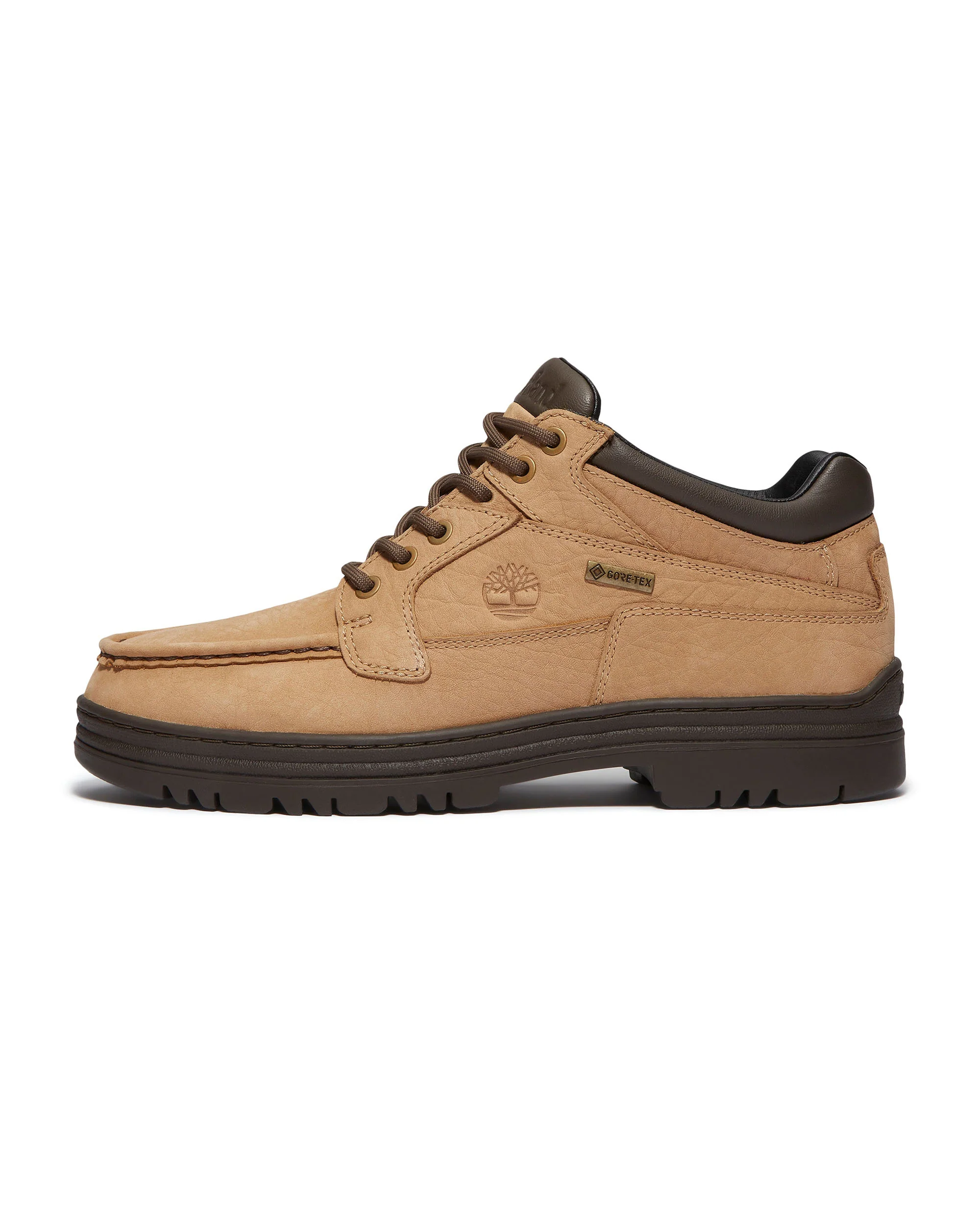 TIMBERLAND HERITAGE MD BEIGE NUBUCK W DK BRN - Image 3