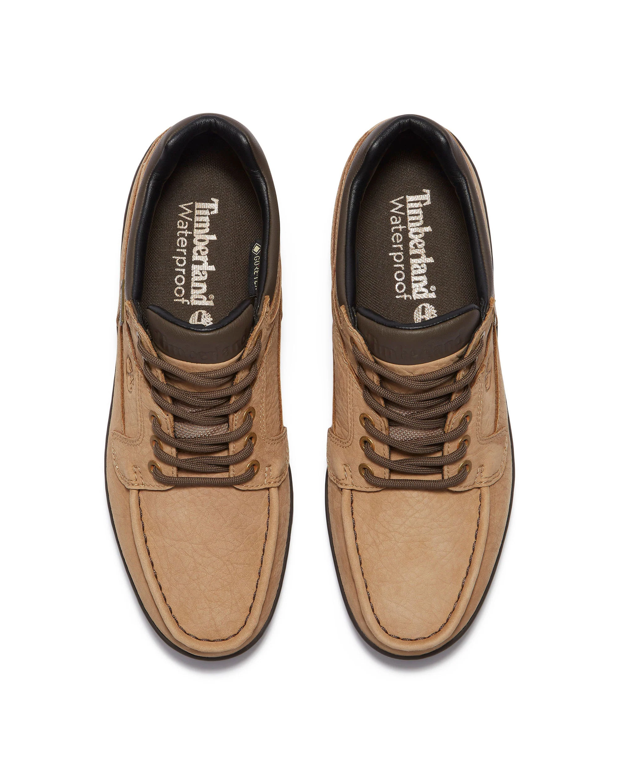 TIMBERLAND HERITAGE MD BEIGE NUBUCK W DK BRN - Image 8