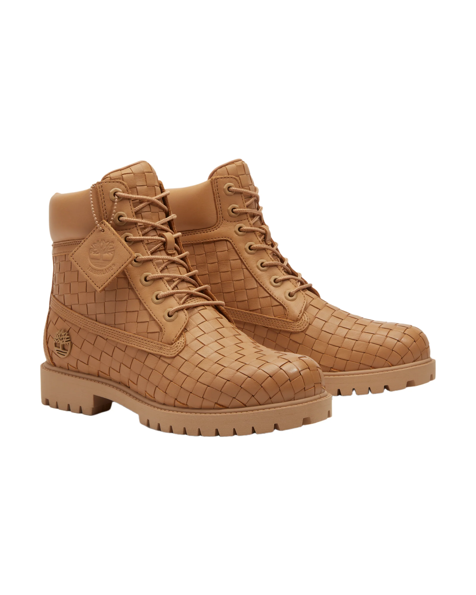 TIMBERLAND LE PREMIUM 6" LACE UP BOOT - BEIGE - Image 4