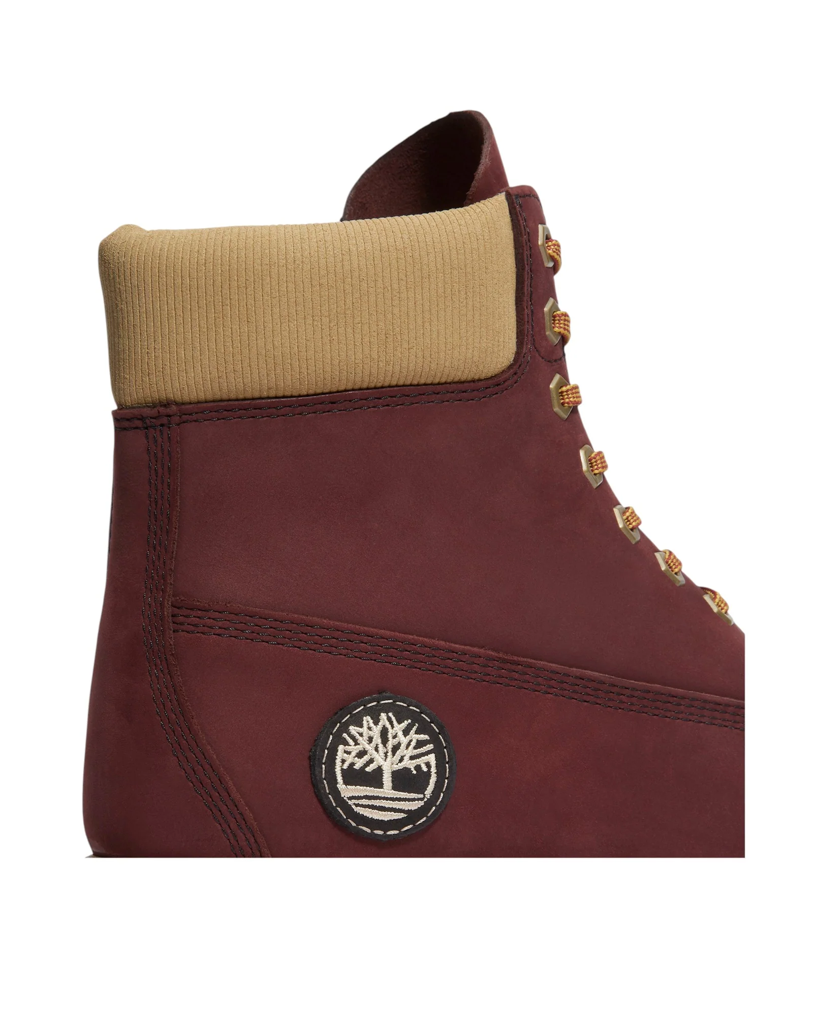 Timberland Premium 6-Inch Boot - Burgundy Nubuck - Image 5