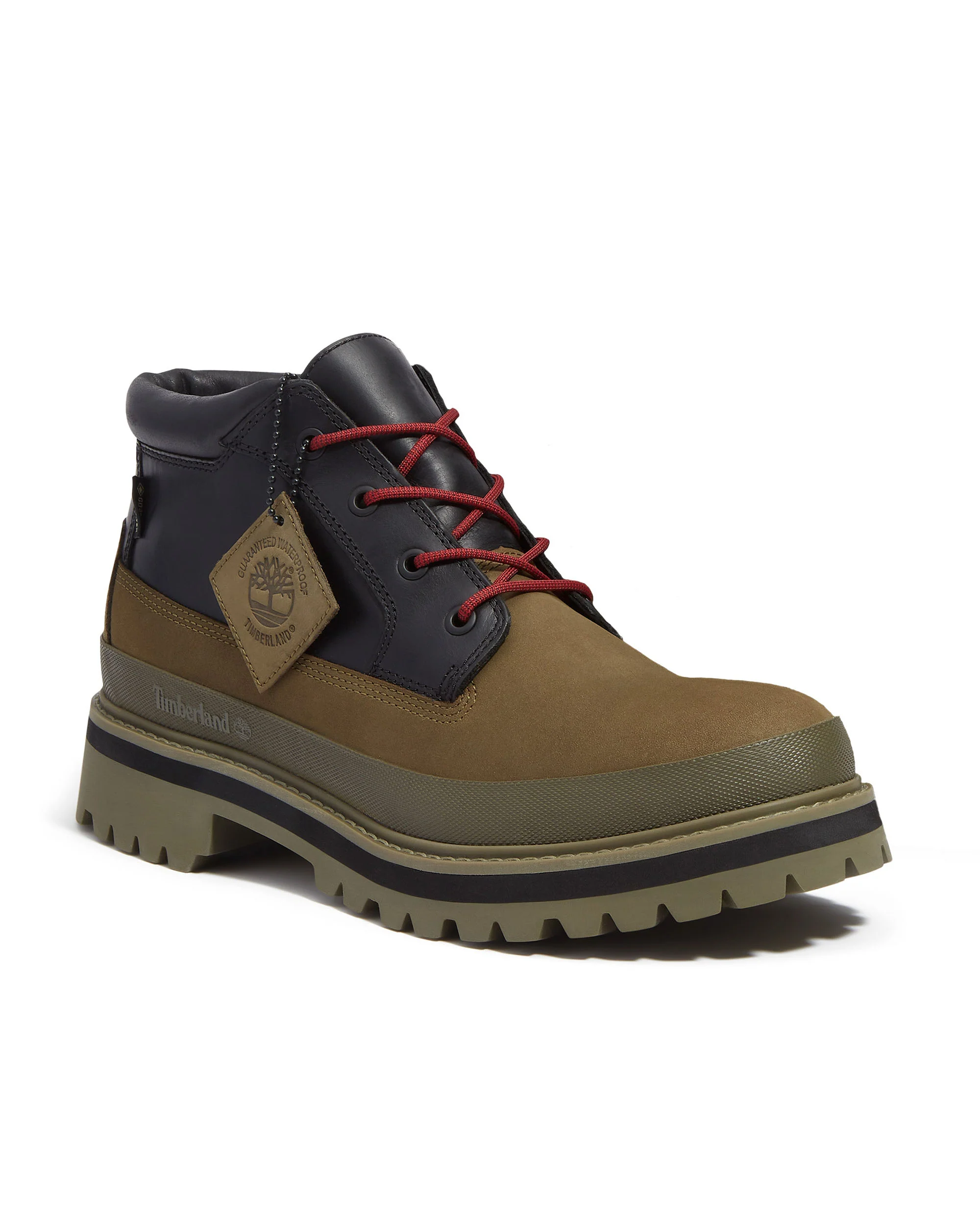 PREMIUM CHUKKA BOOT GORE-TEX - DARK GREEN NUBUCK - Image 4