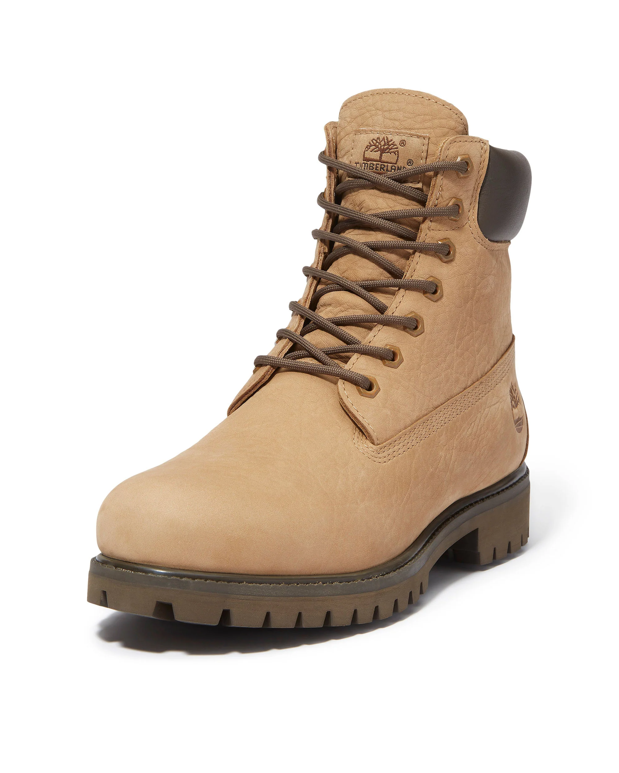 PREMIUM 6-INCH BOOT - BEIGE NUBUCK / DARK BROWN - Image 6