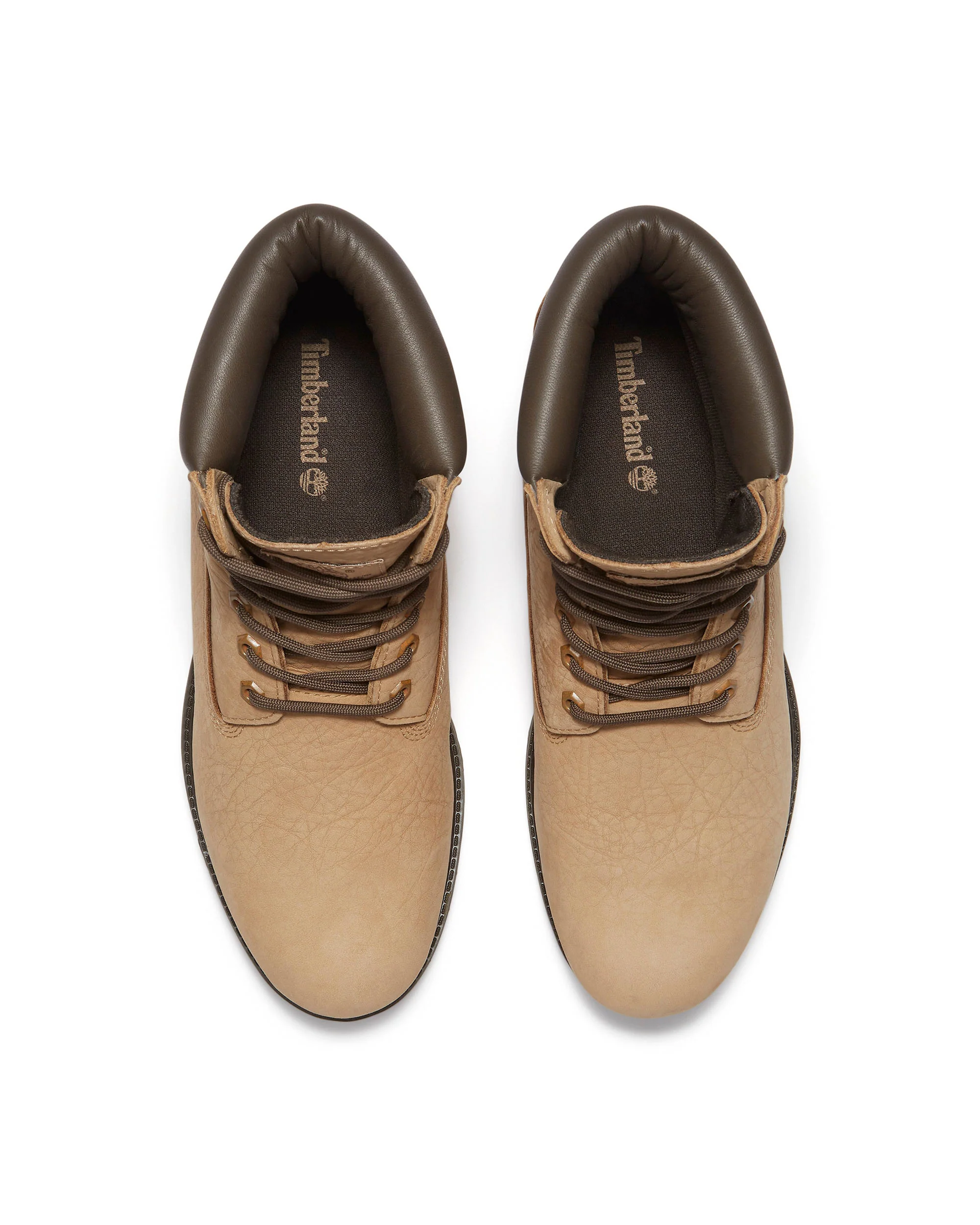 PREMIUM 6-INCH BOOT - BEIGE NUBUCK / DARK BROWN - Image 8
