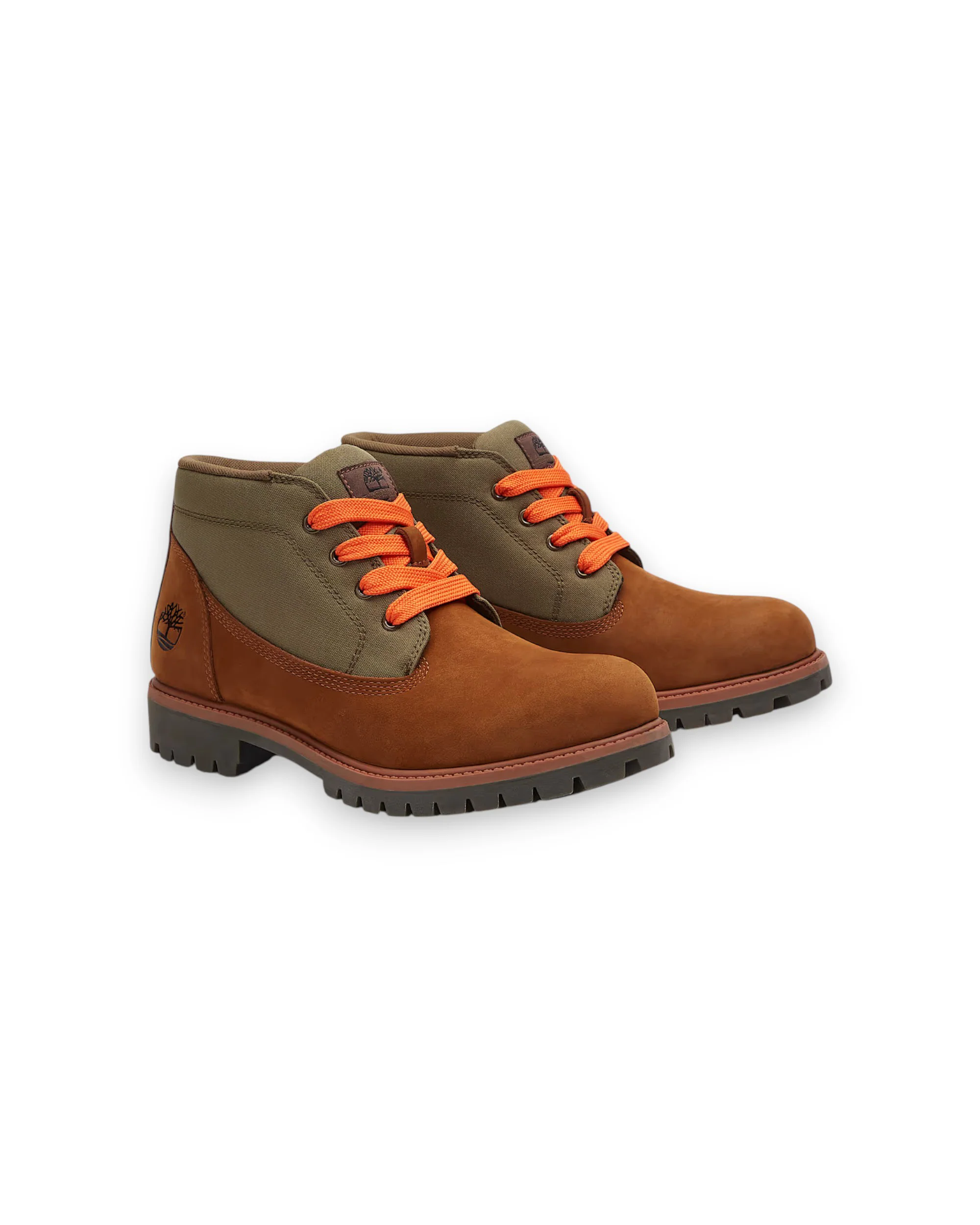 TIMBERLAND PREMIUM MD BRN NUBUCK WITH DK GRN - Image 5
